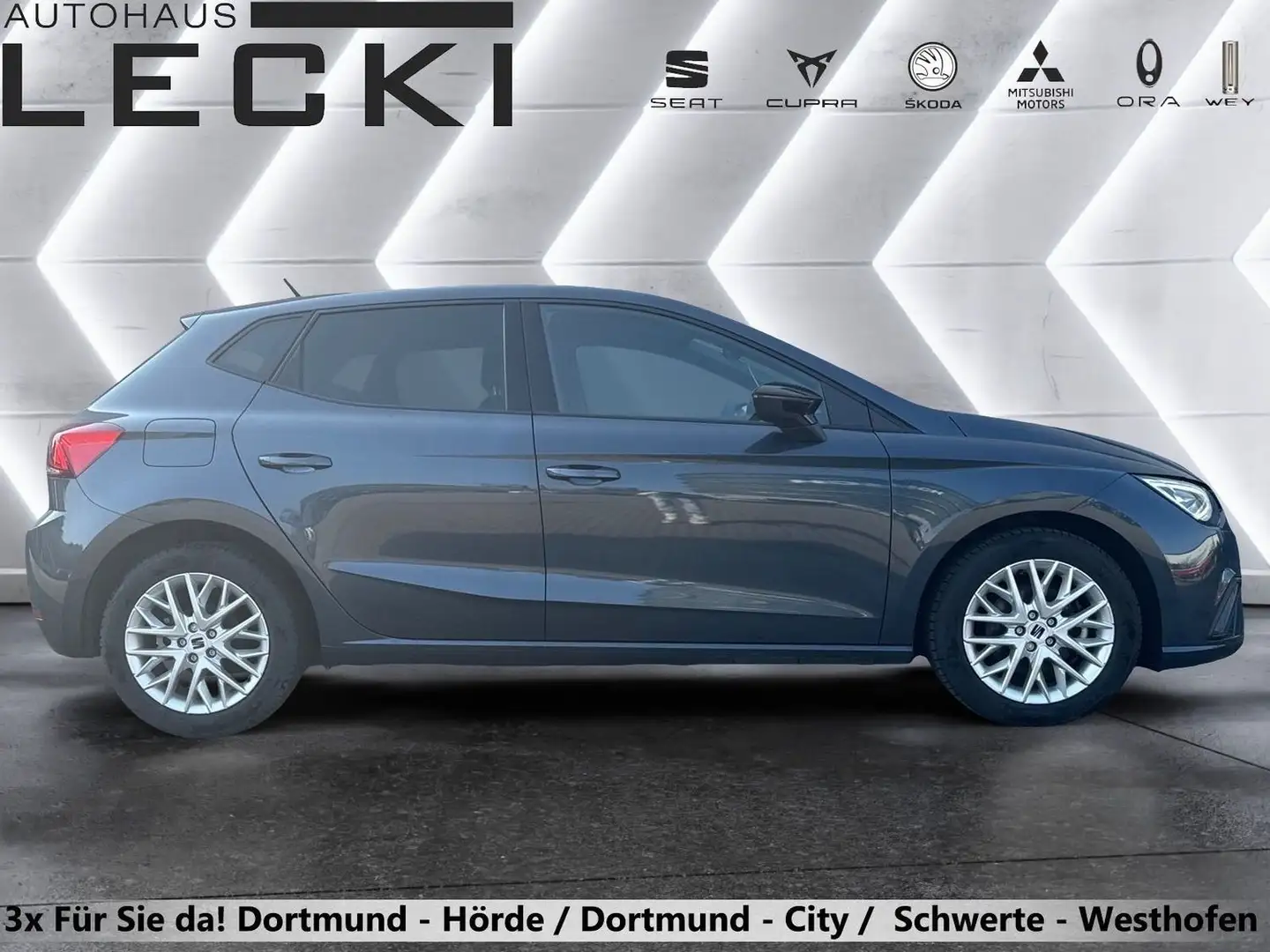 SEAT Ibiza FR 1.0 TSi DSG *ACC*F-LINK*KAMERA*LED*KESSY*PDC* Grau - 2