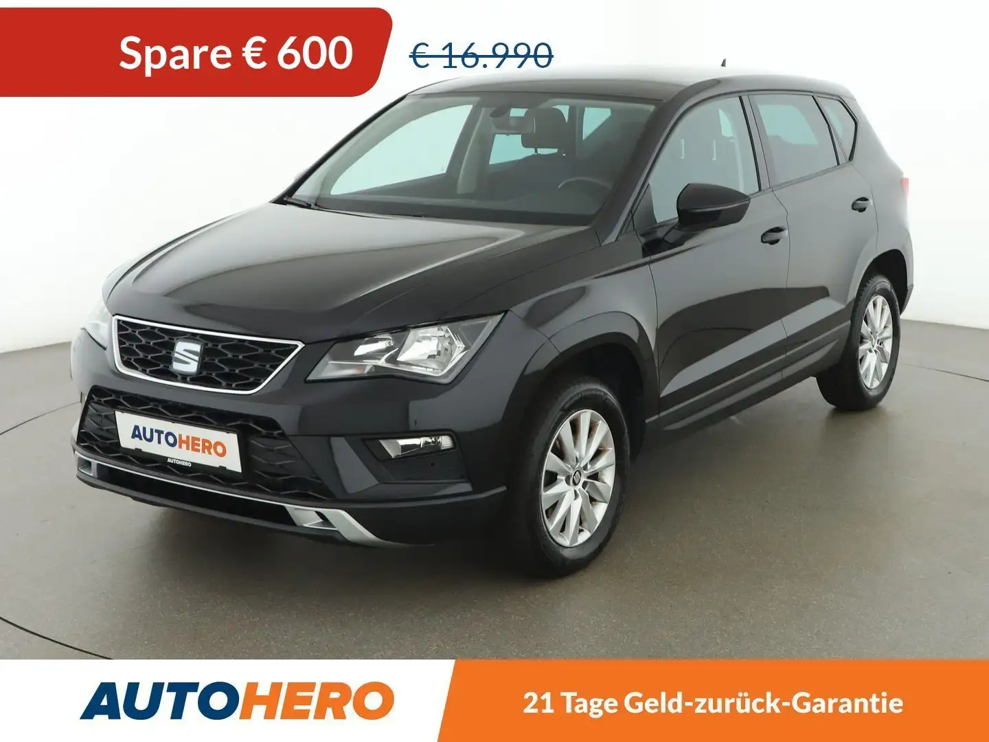 SEAT Ateca 1.0 TSI Style *ACC*CARPLAY&AUTO*SHZ* Schwarz - 1