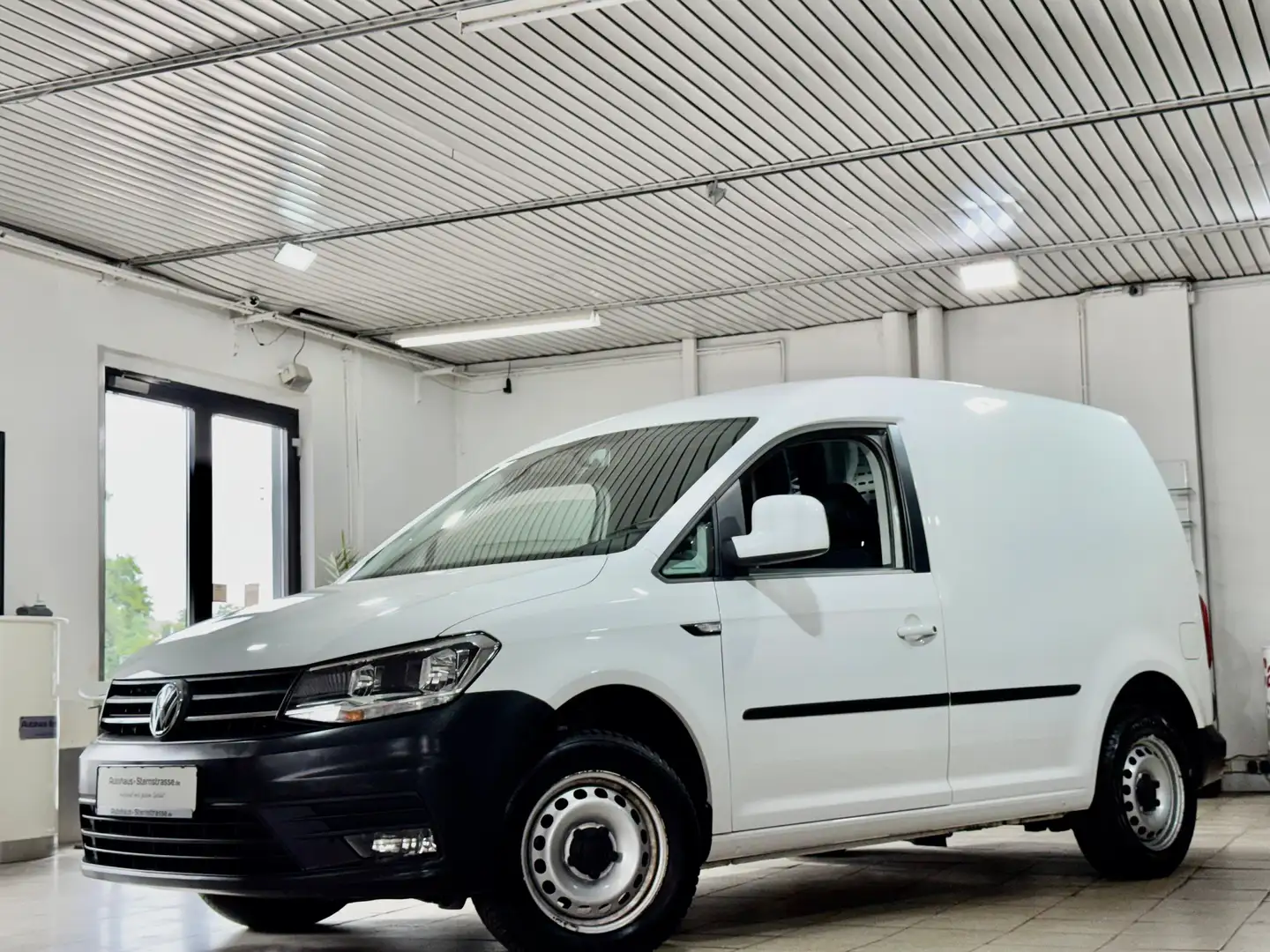 Volkswagen Caddy Kasten*Trendline*BMT*A/C*AHK*PDC*GRA* Wit - 1