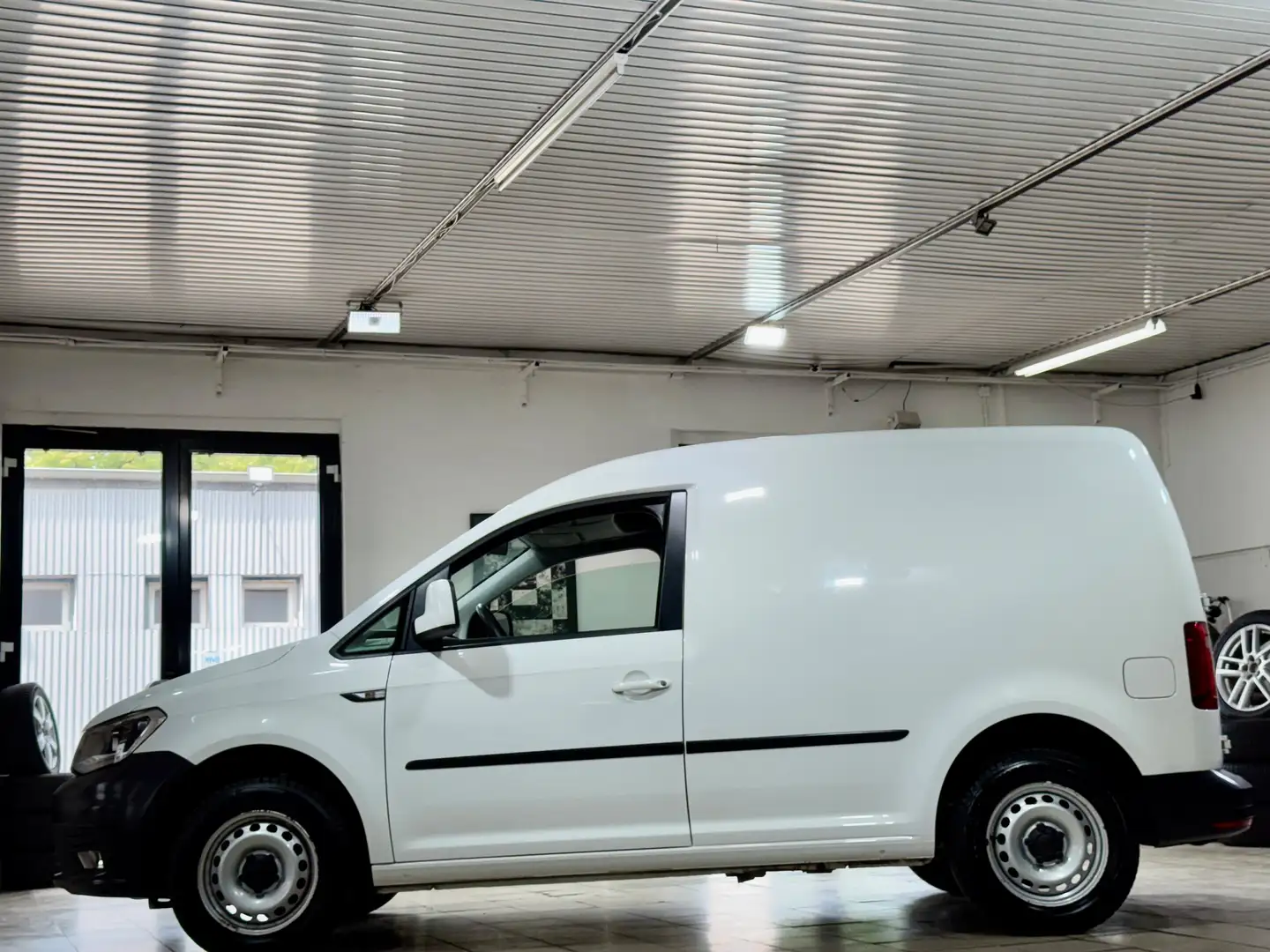 Volkswagen Caddy Kasten*Trendline*BMT*A/C*AHK*PDC*GRA* Wit - 2
