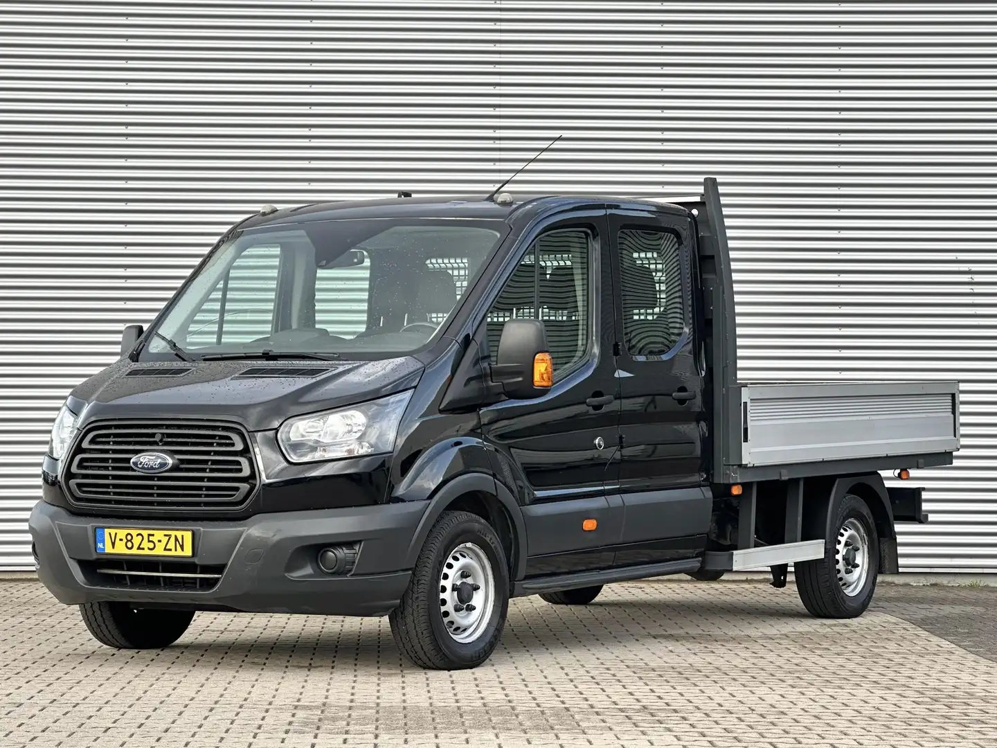 Ford Transit 350 2.0 TDCI L3 RWD DC Dubbele cabine Openlaadbak Schwarz - 1