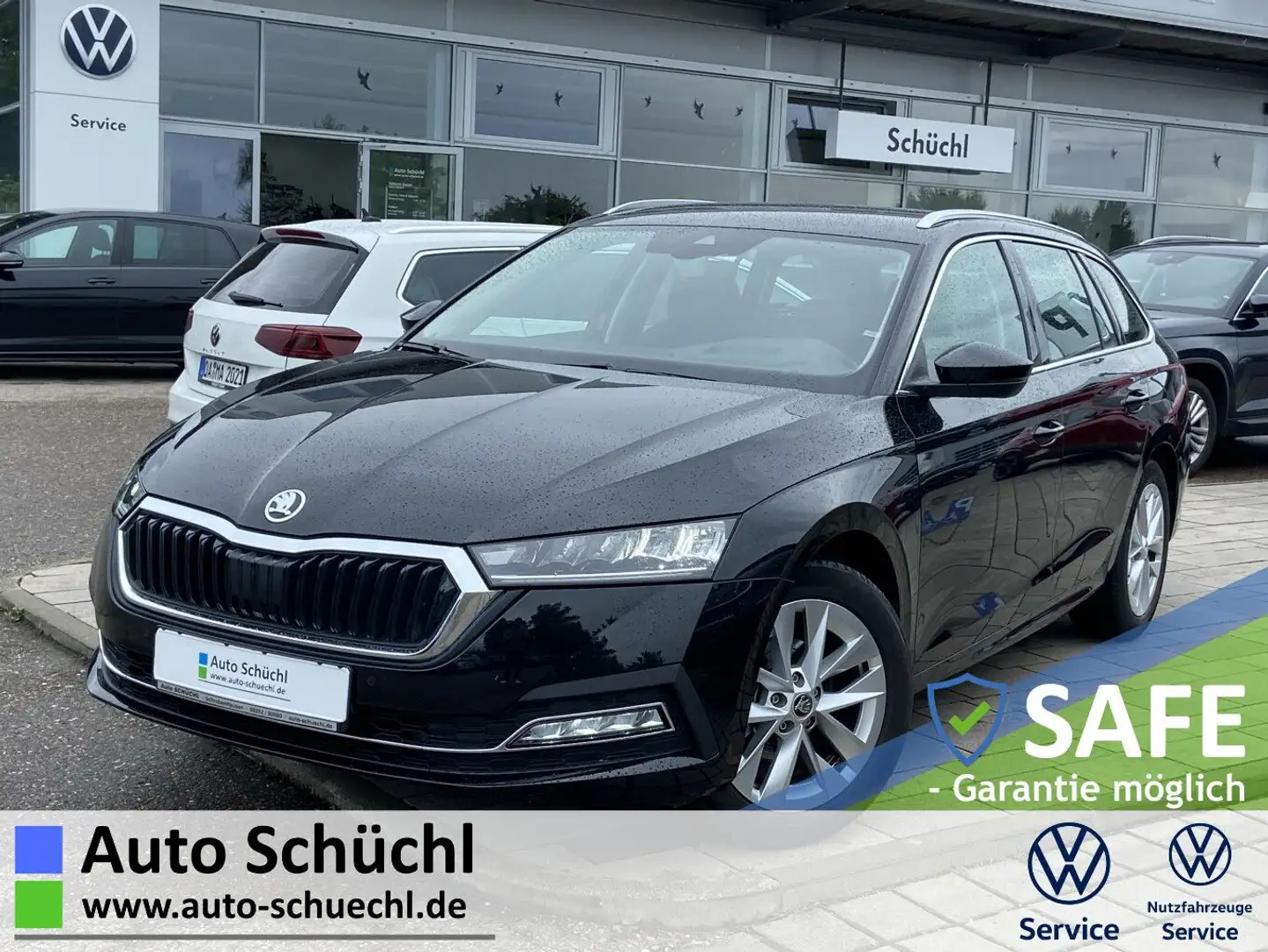 Skoda Octavia Combi 2.0 TDI DSG AHK+EL.HECK+NAVI-COLUM Schwarz - 1