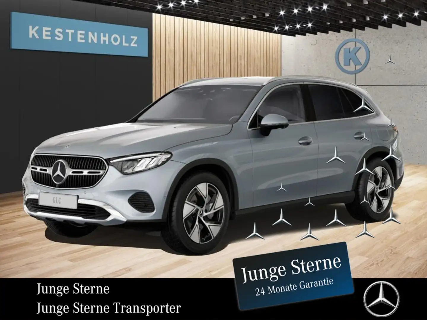 Mercedes-Benz GLC 300 e 4M *AVANTGARDE*AHK*360°*NAVI*STHZ*LED* Silber - 1