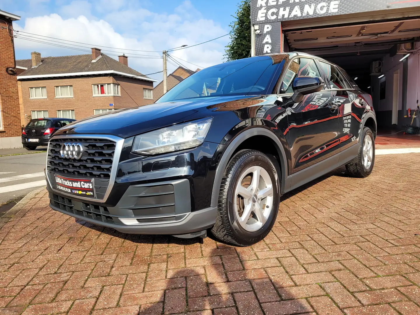 Audi Q2 Q2 1.6 TDi/CARPLAY/AIRCO/CAPTEURS/JANTES/ Noir - 1