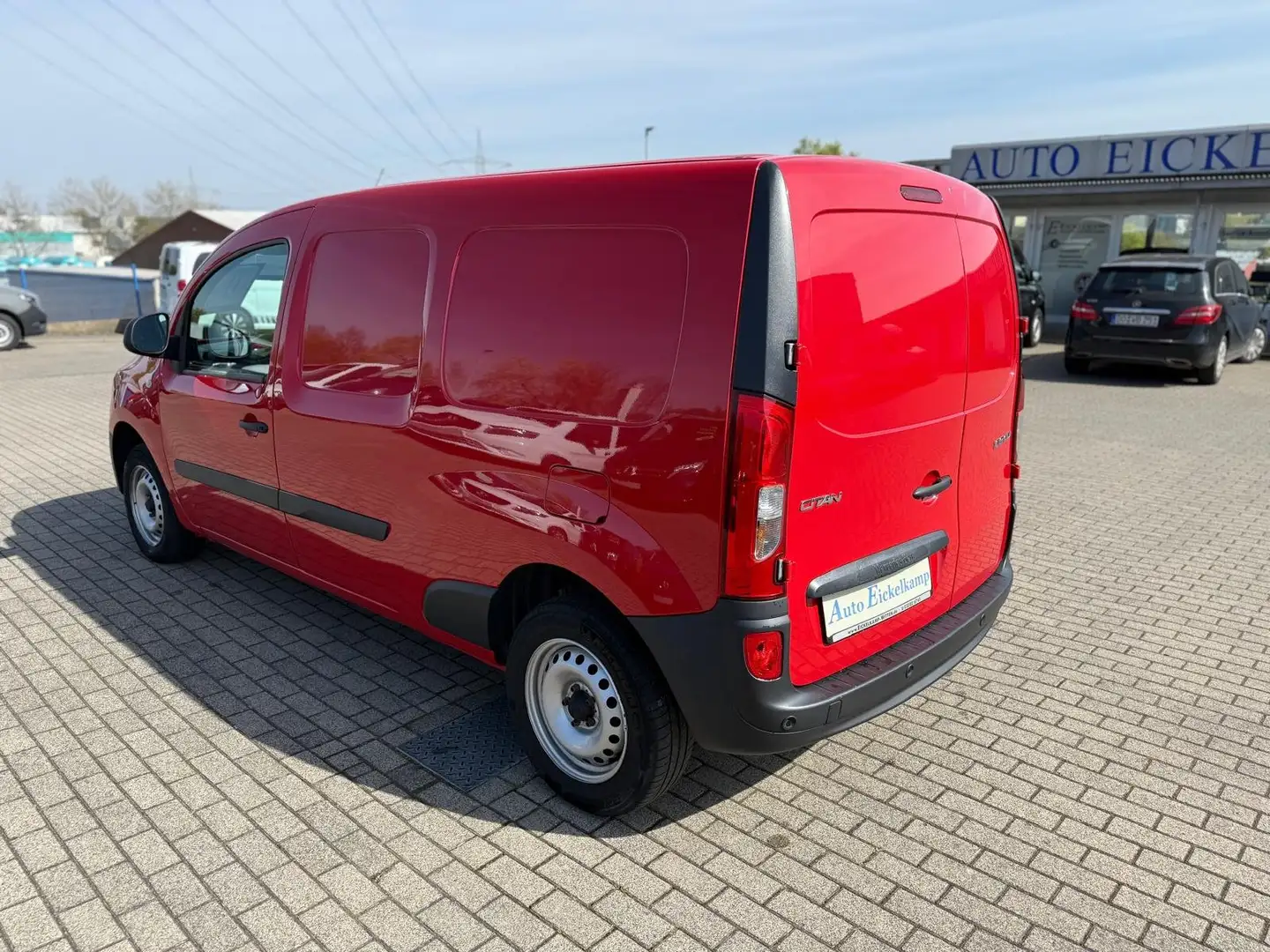 Mercedes-Benz Citan 109 CDI Kasten extralang KLIMA PDC 3-SITZER NAVI Rot - 2
