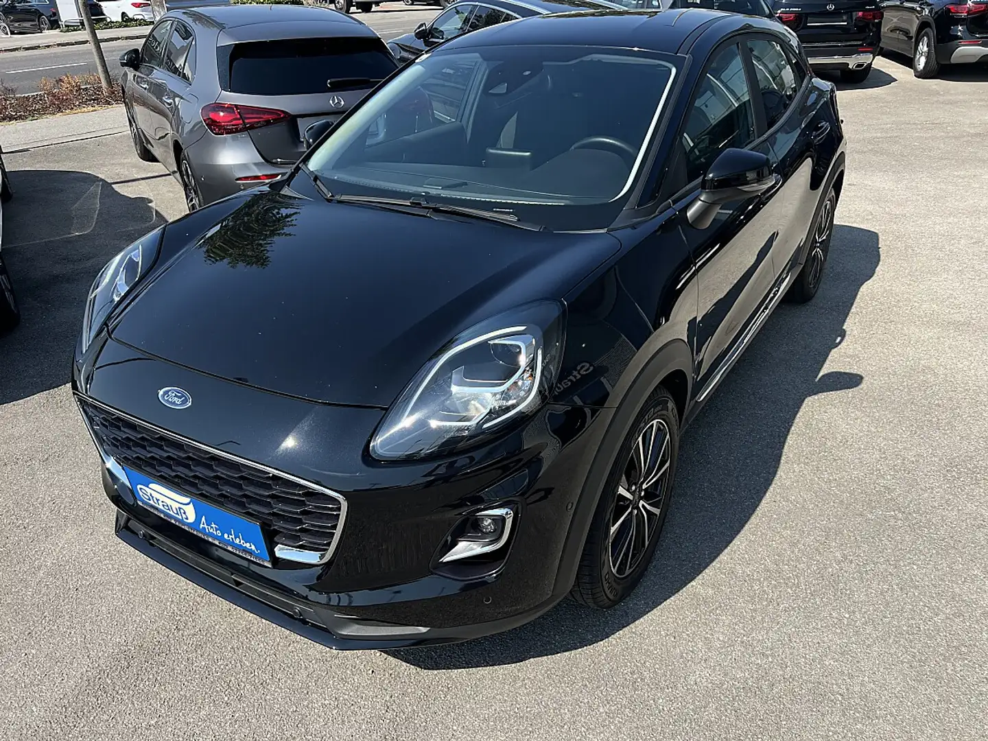 Ford Puma 1,0 EcoBoost Titanium *neuer Zahnriemen* Schwarz - 2