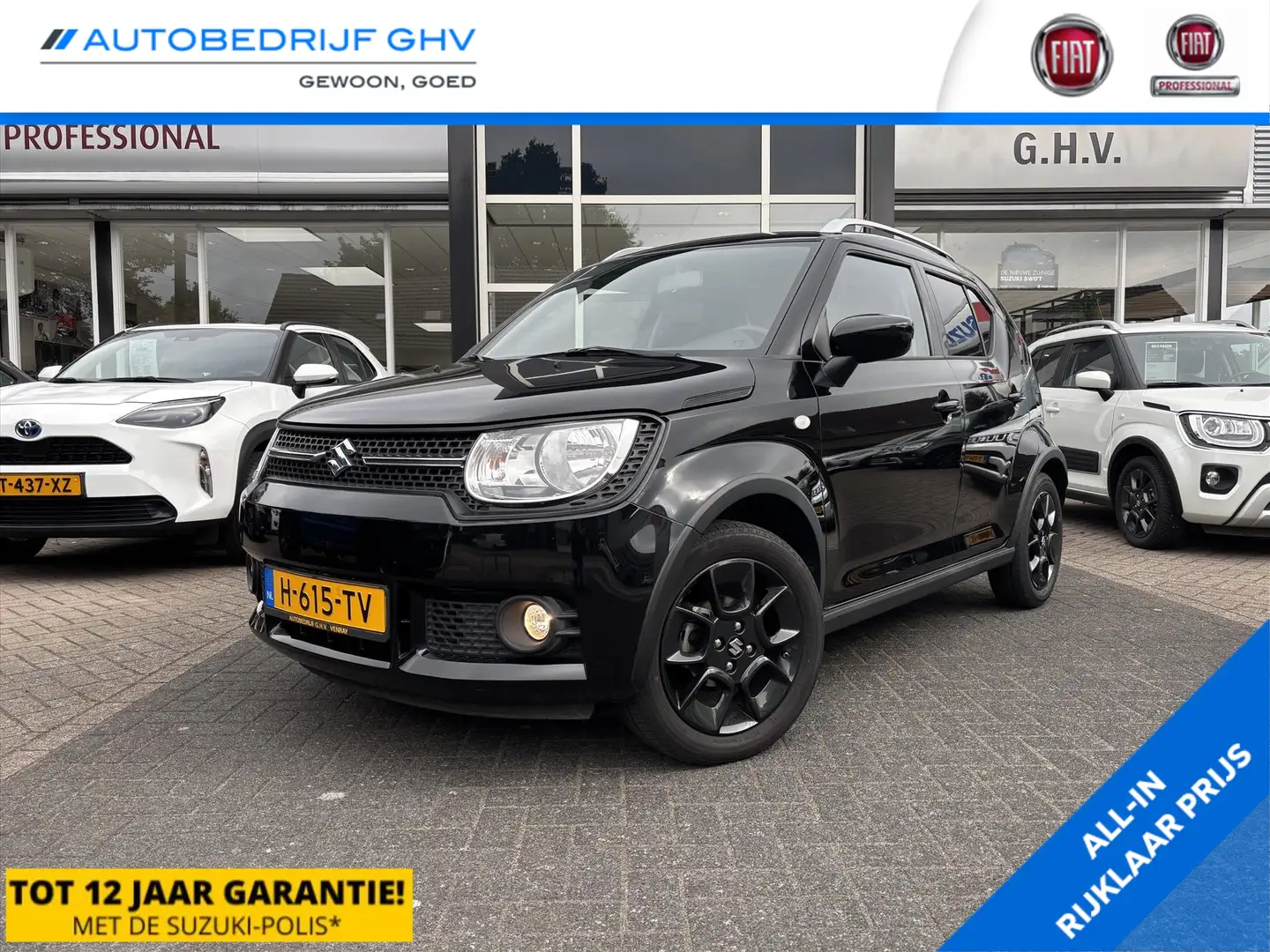 Suzuki Ignis 1.2 Dualjet 90pk AGS Select | Automaat | Navi | Noir - 1