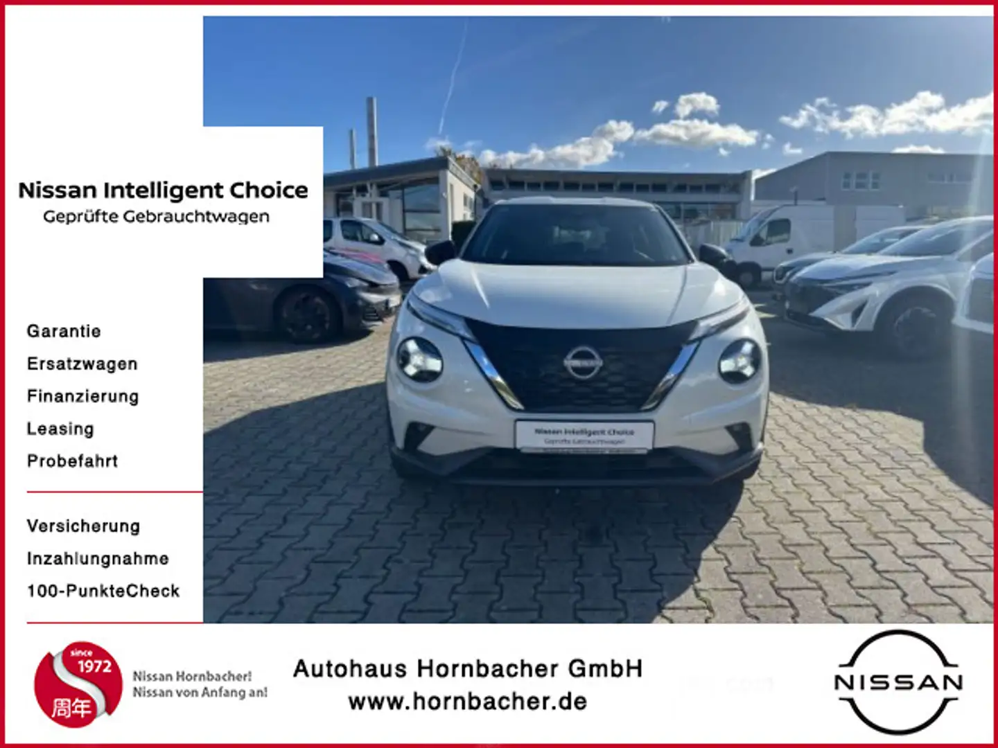 Nissan Juke 1.6 Hybrid N-Connecta Hybrid Weiß - 1