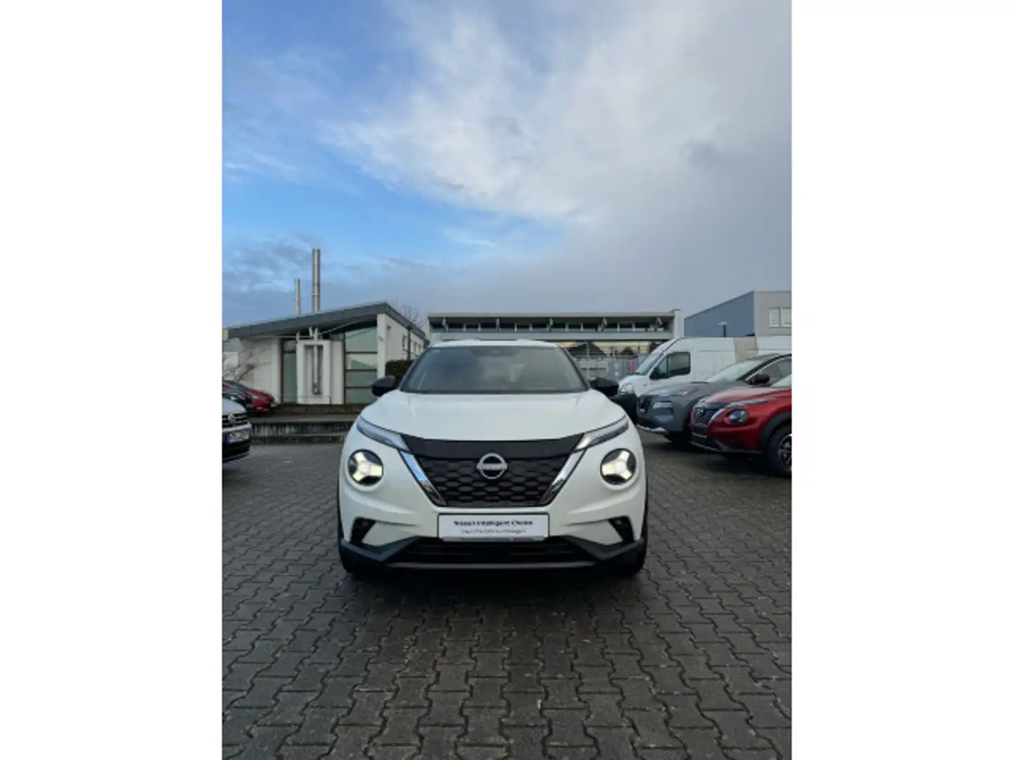 Nissan Juke 1.6 Hybrid N-Connecta Hybrid Blanc - 2