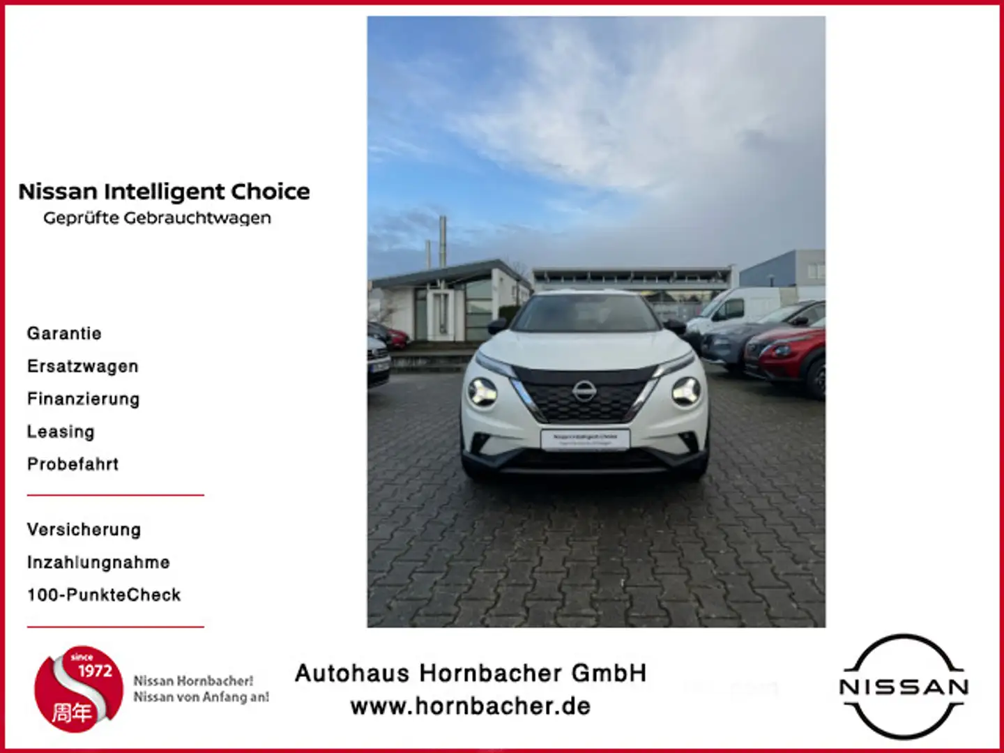 Nissan Juke 1.6 Hybrid N-Connecta Hybrid Blanc - 1
