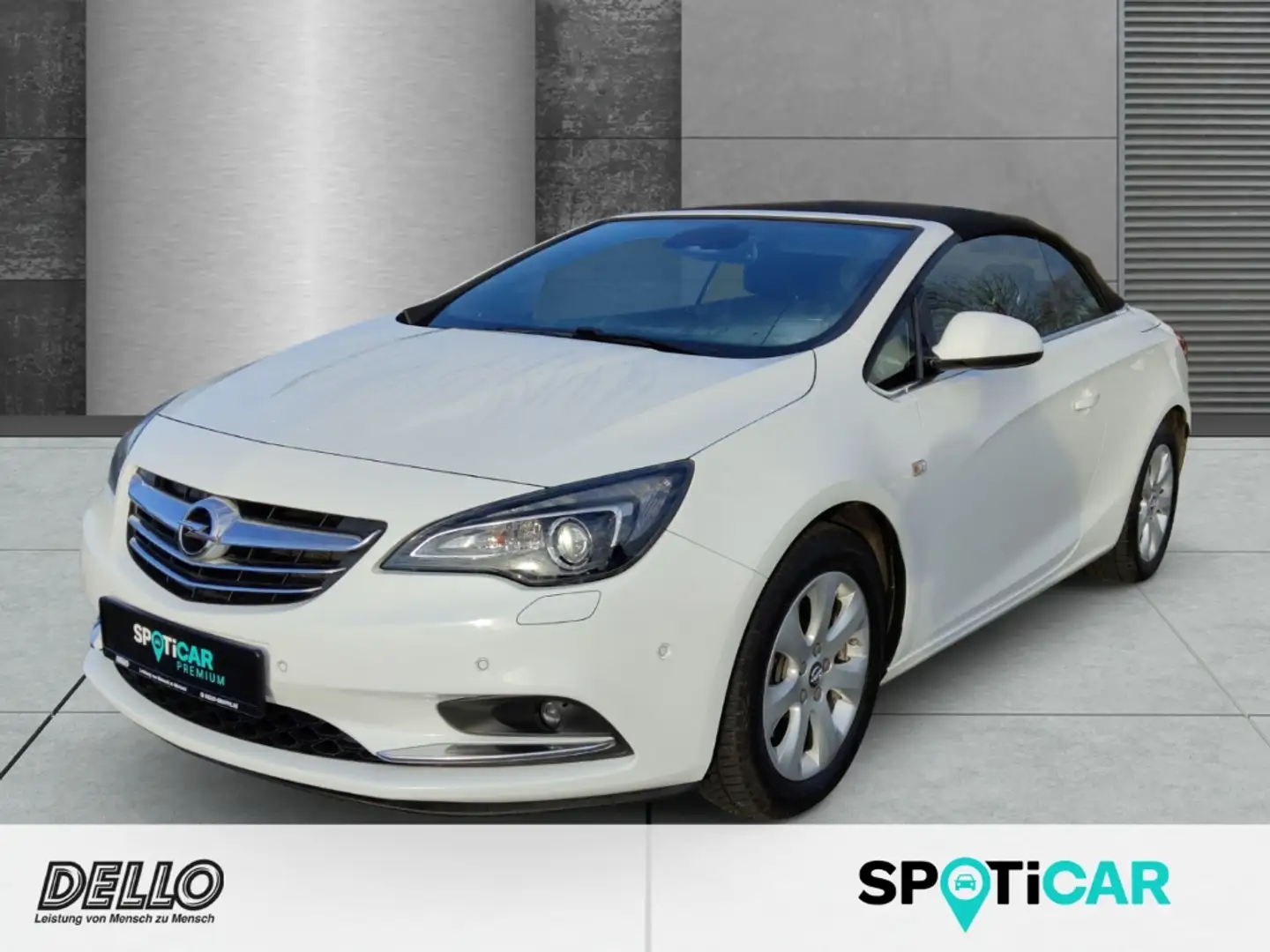 Opel Cascada Innovation 1.6 El. Verdeck Navi Leder Bi-Xenon Kur Weiß - 1