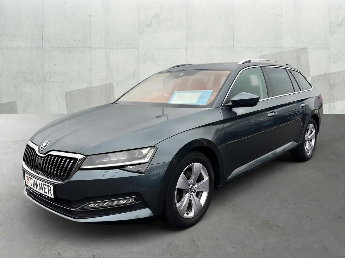 Skoda Superb Combi 2.0 TDI DSG STYLE *AHK *LED *RKAM *TEMPO *N Gris - 2