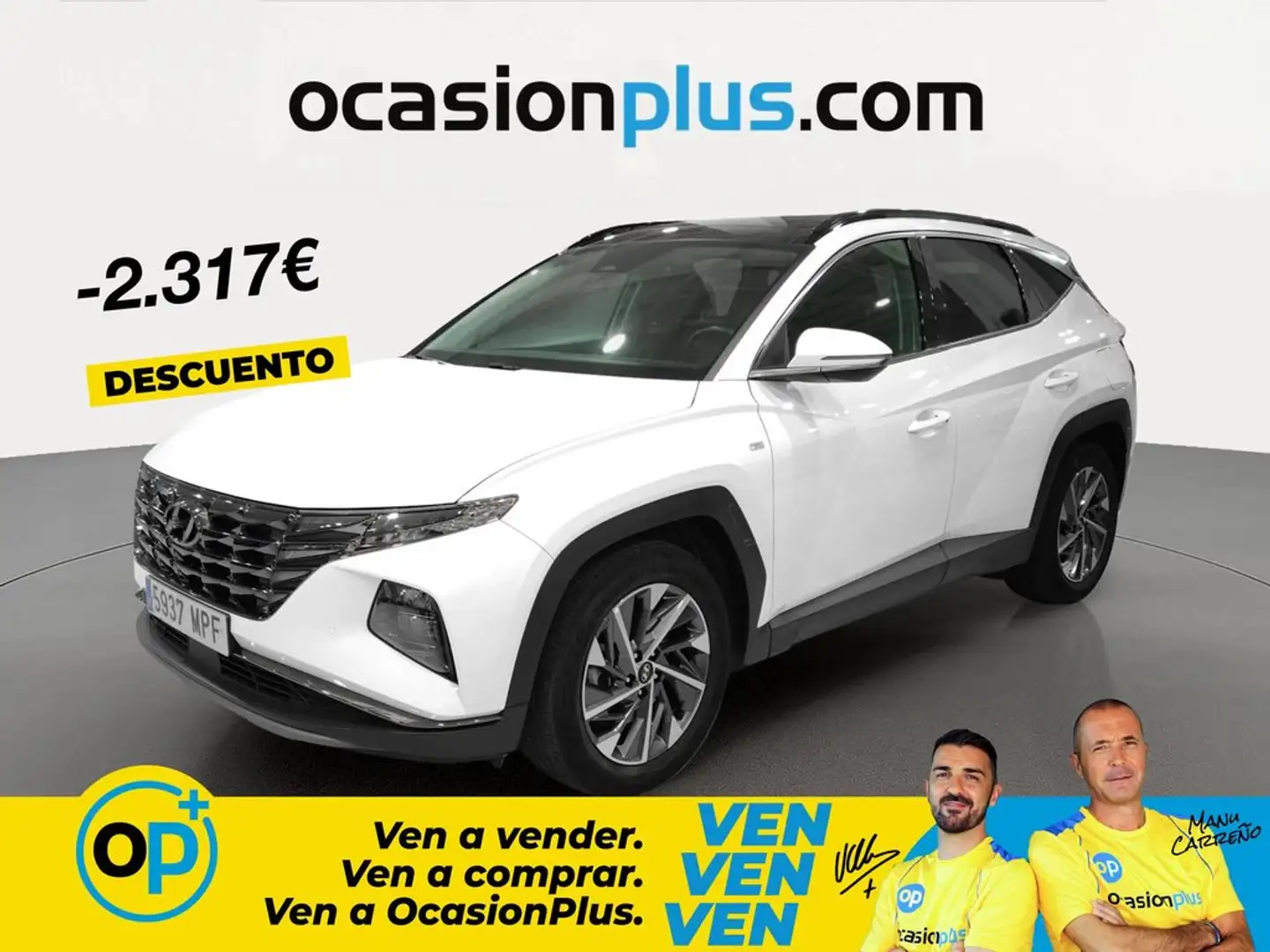 Hyundai TUCSON 1.6 CRDI 48V Tecno Sky 4x2 DT Blanco - 1