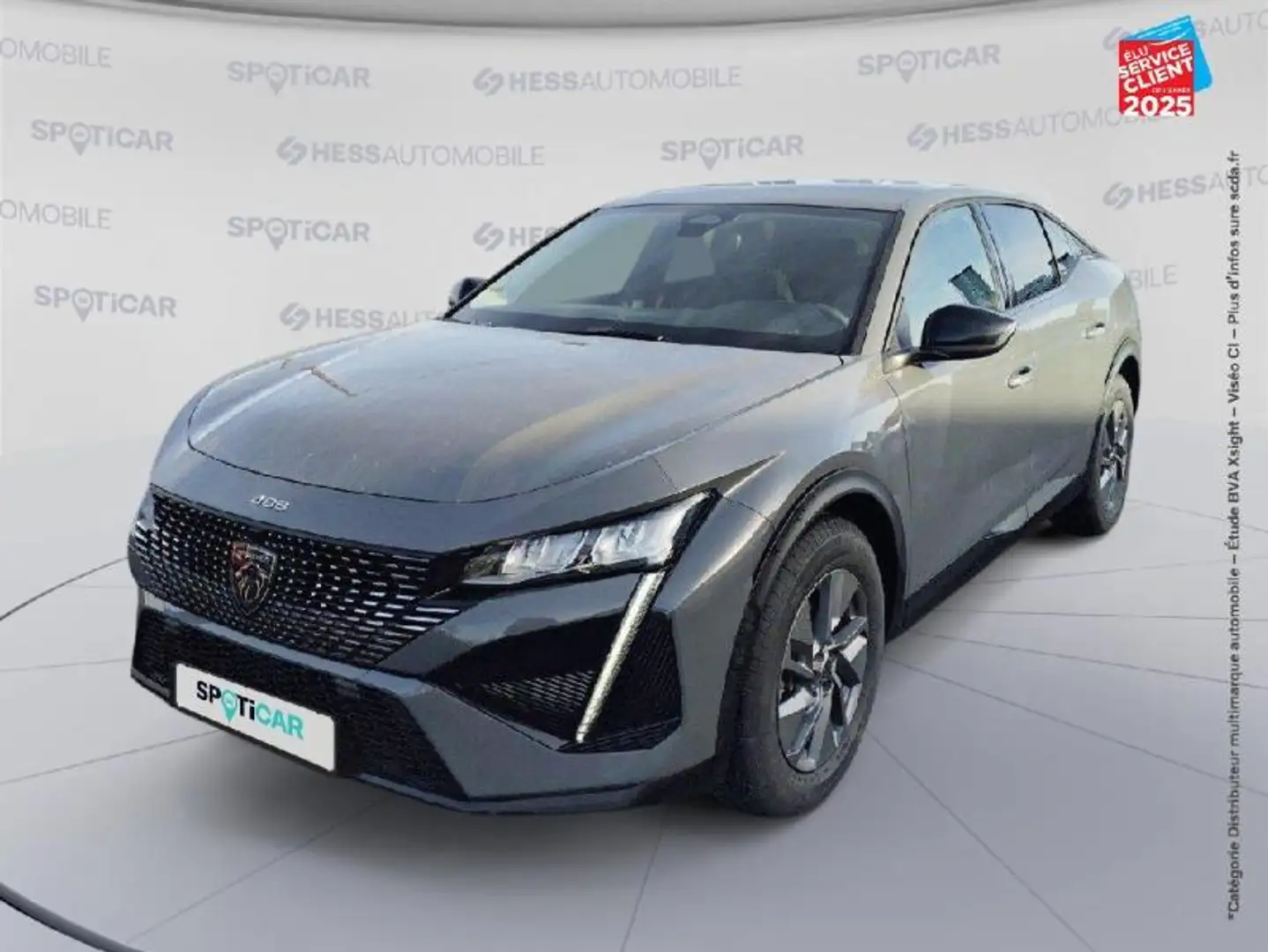 Peugeot 408 Hybrid 136ch Allure e-DCS6 Gris - 1