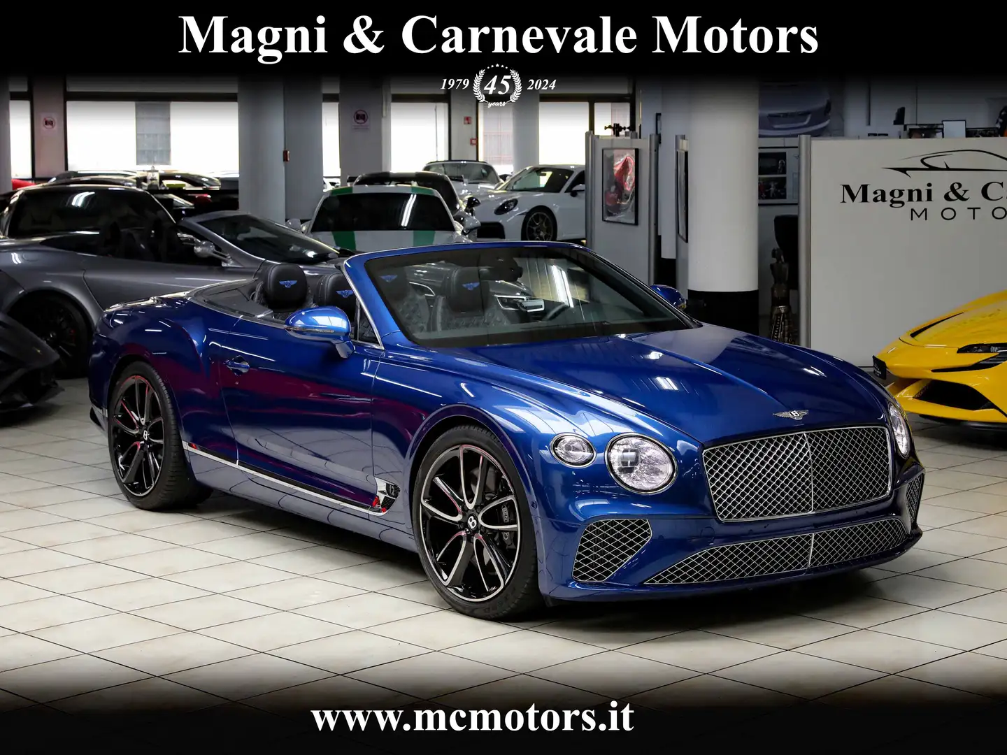 Bentley Continental GTC MULLINER DRIVING SPEC|BANG&OLUFSEN|DIAMOND Bleu - 1
