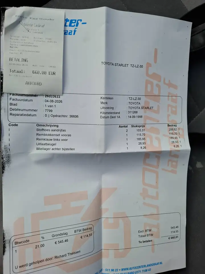 Toyota Starlet 1.3-16V GLi, foto 12
