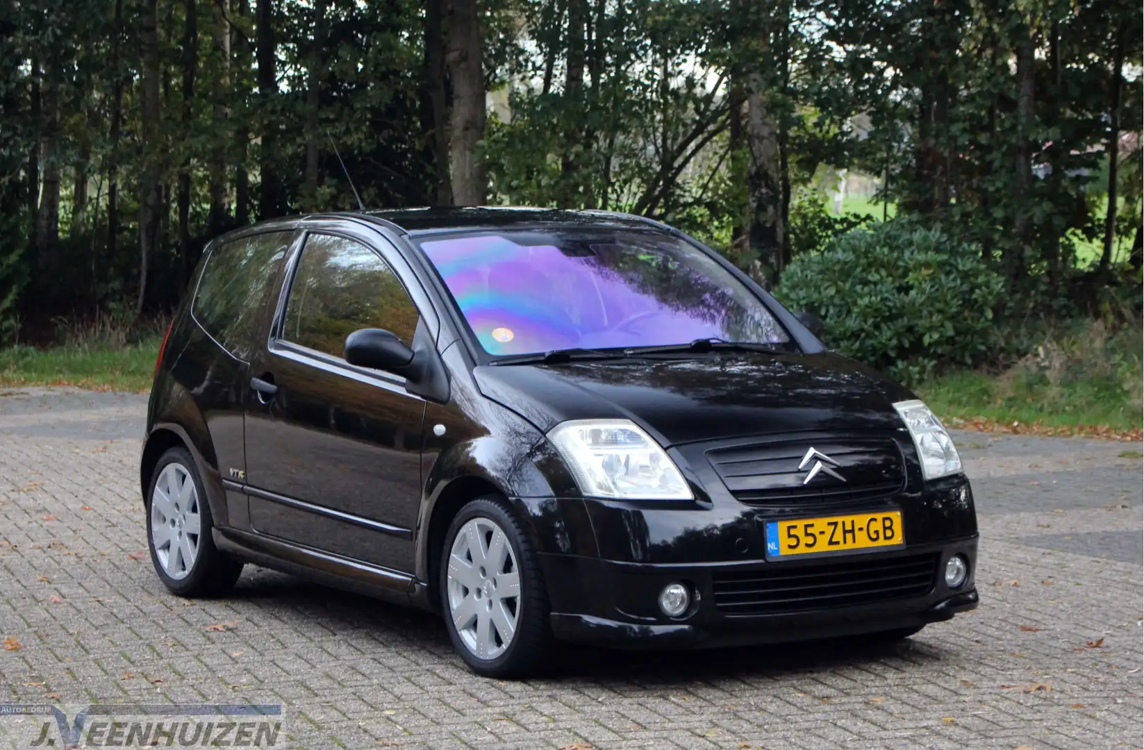 Citroen C2 1.6i-16V VTR | 2004 | AUTOMAAT | Clima | Zwart - 1