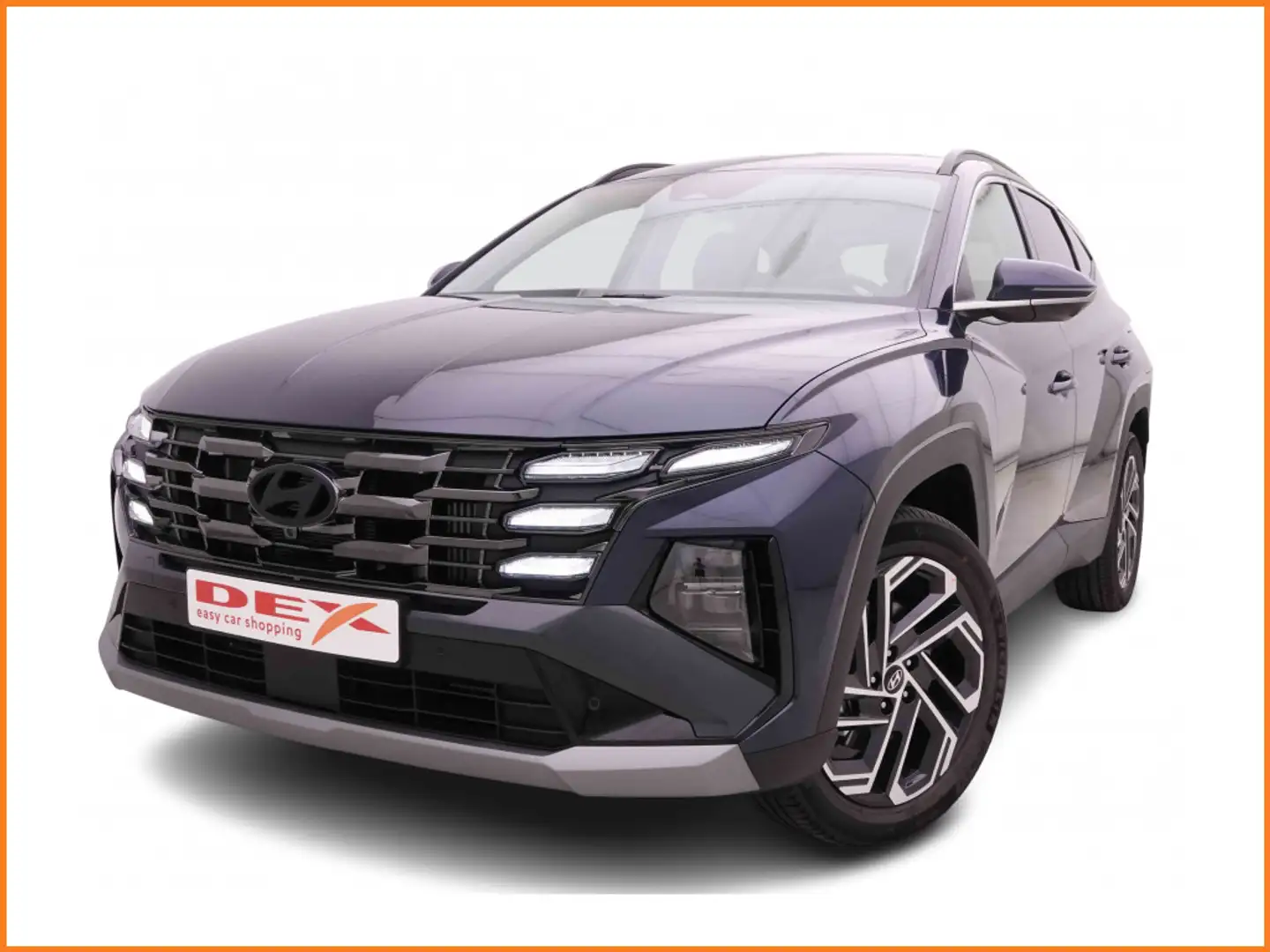 Hyundai TUCSON 1.6 T-GDI 160 MHEV DCT Shine + HUD + KRELL premium Bleu - 1