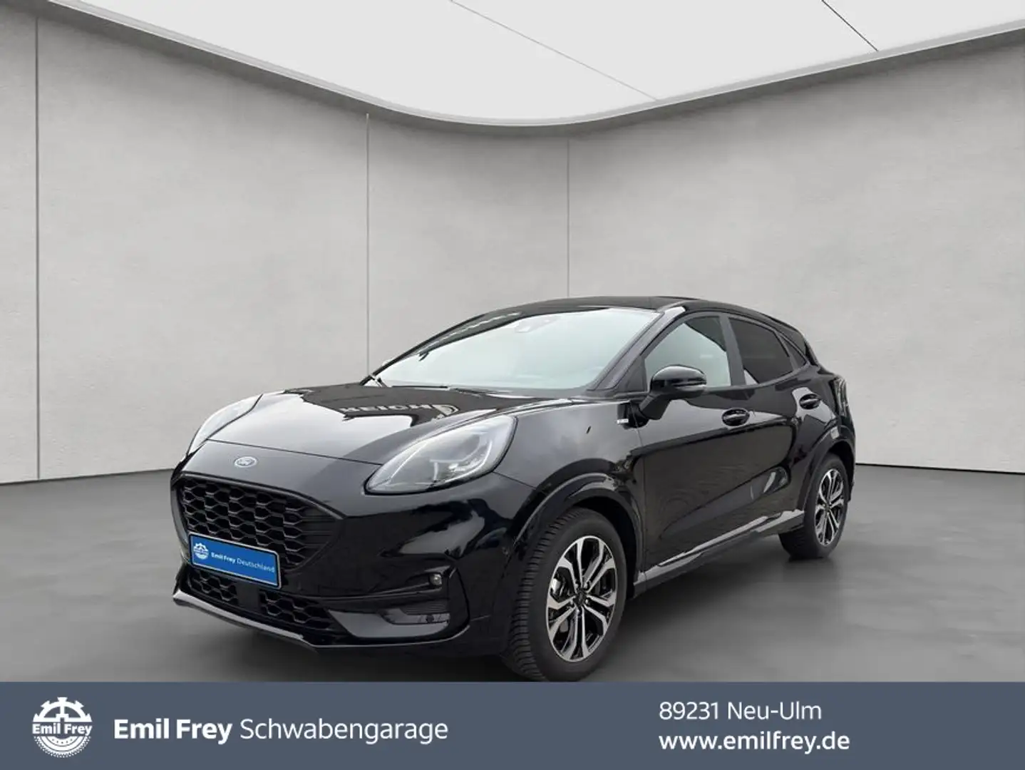 Ford Puma 1.0 EcoBoost Hybrid Aut. ST-LINE *TWA*RFK* Schwarz - 1