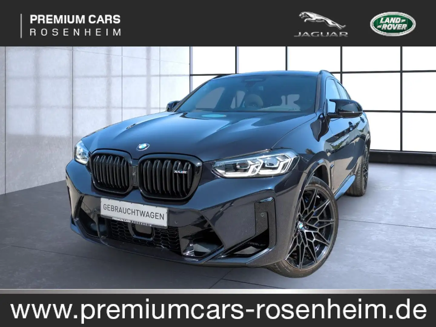 BMW X4 M Competition Sportpaket Bluetooth HUD Navi LED Noir - 1