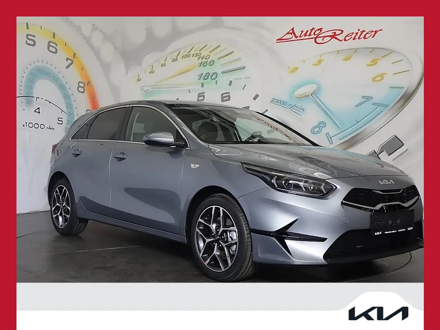 Kia Ceed / cee'd ceed 1,0 T-GDI GPF Silber + P2 PAKET *LED, RFK,... Silber - 1