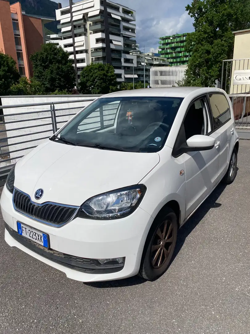 Skoda Citigo Citigo 5p 1.0 mpi Ambition 75cv asg my19 Weiß - 1