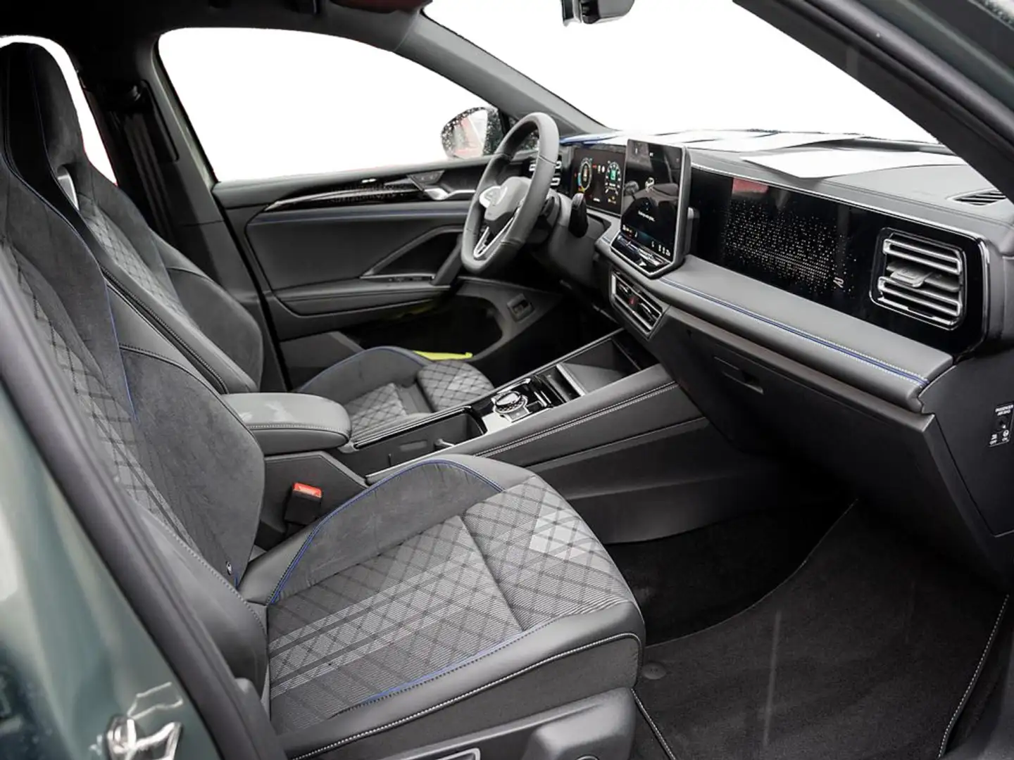 Volkswagen Tiguan 2.0 TDI R-Line AHK ACC MATRIX-LED 360° Grün - 2