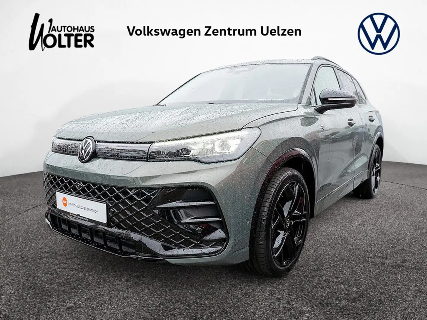 Volkswagen Tiguan 2.0 TDI R-Line AHK ACC MATRIX-LED 360° Grün - 1