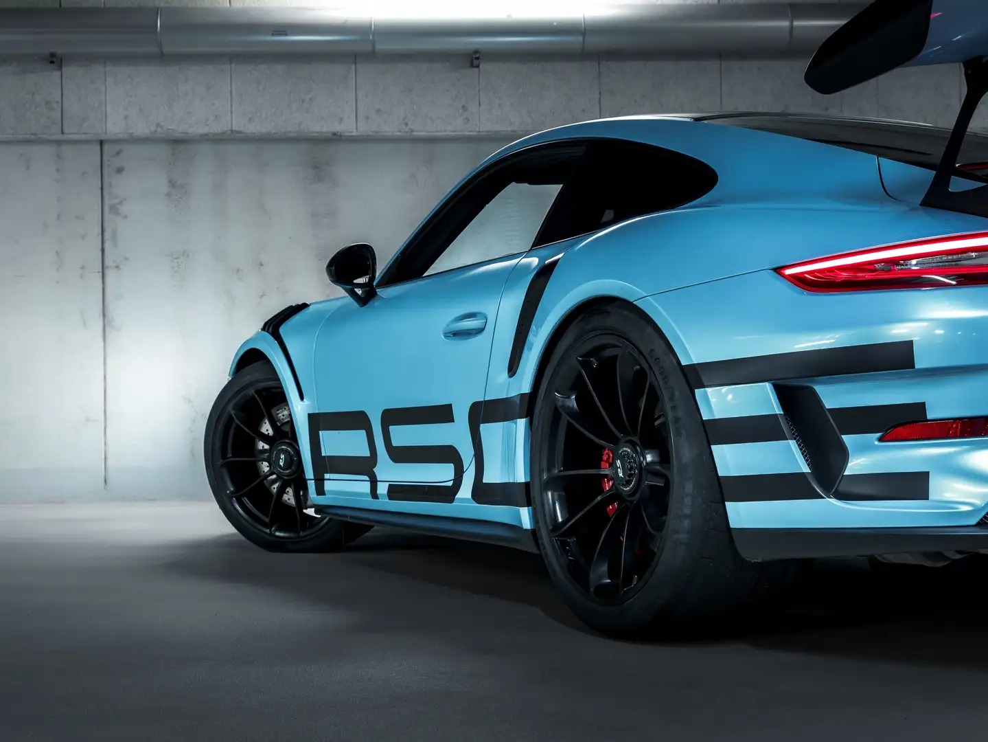 Porsche 991 911 GT3 RS Vollfolierung Blau - 2