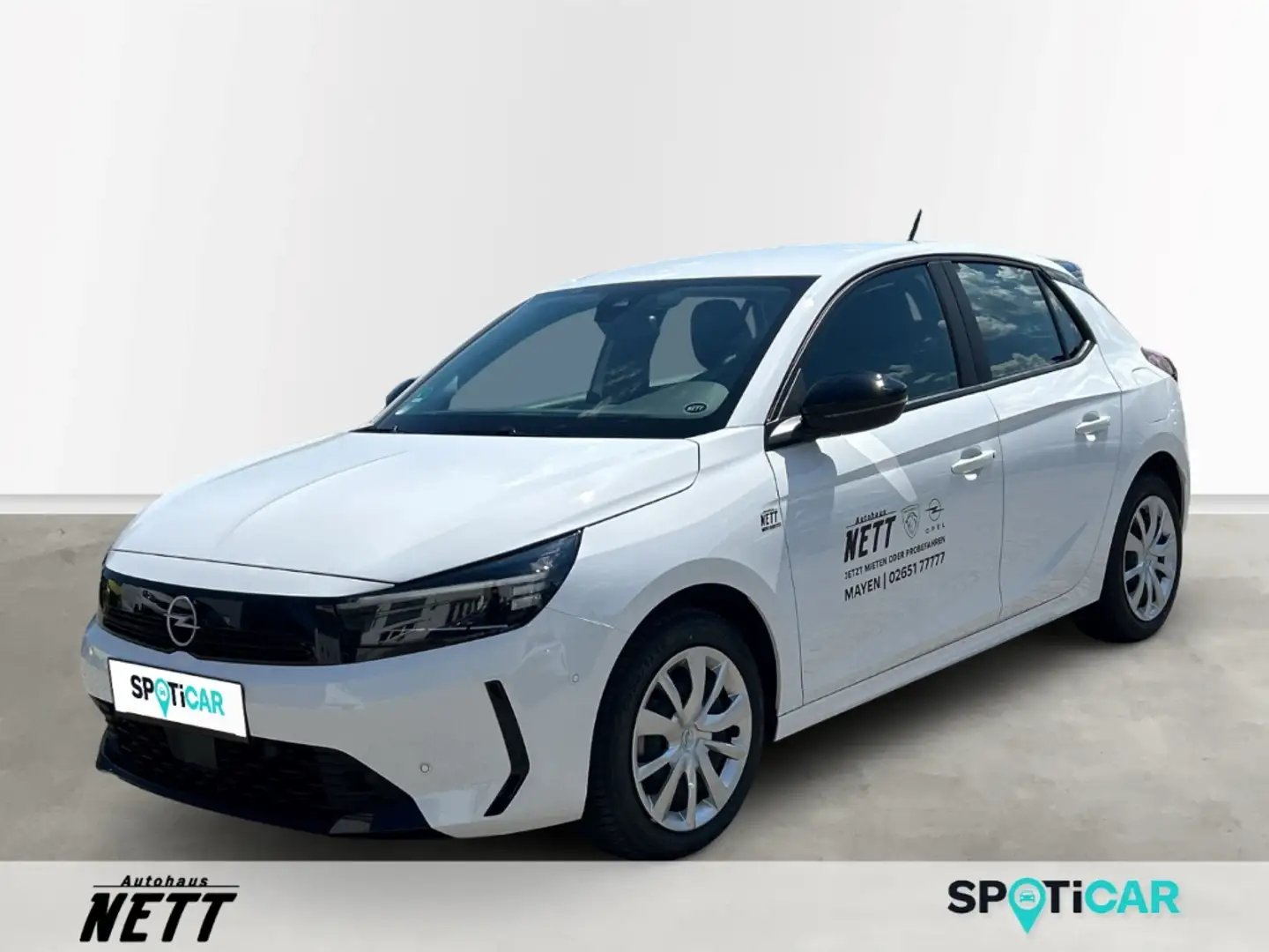 Opel Corsa Direct Injection Turbo 10 48V Mild-Hybrid 6-Gang e Weiß - 1