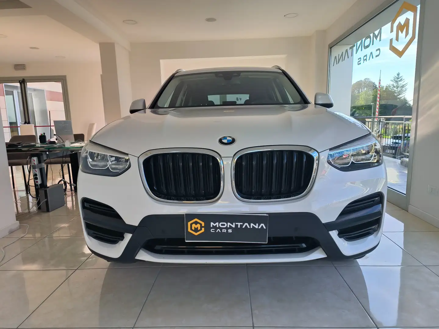 BMW X3 X3 G01 xdrive20d mhev 48V Business Advantage auto Weiß - 2