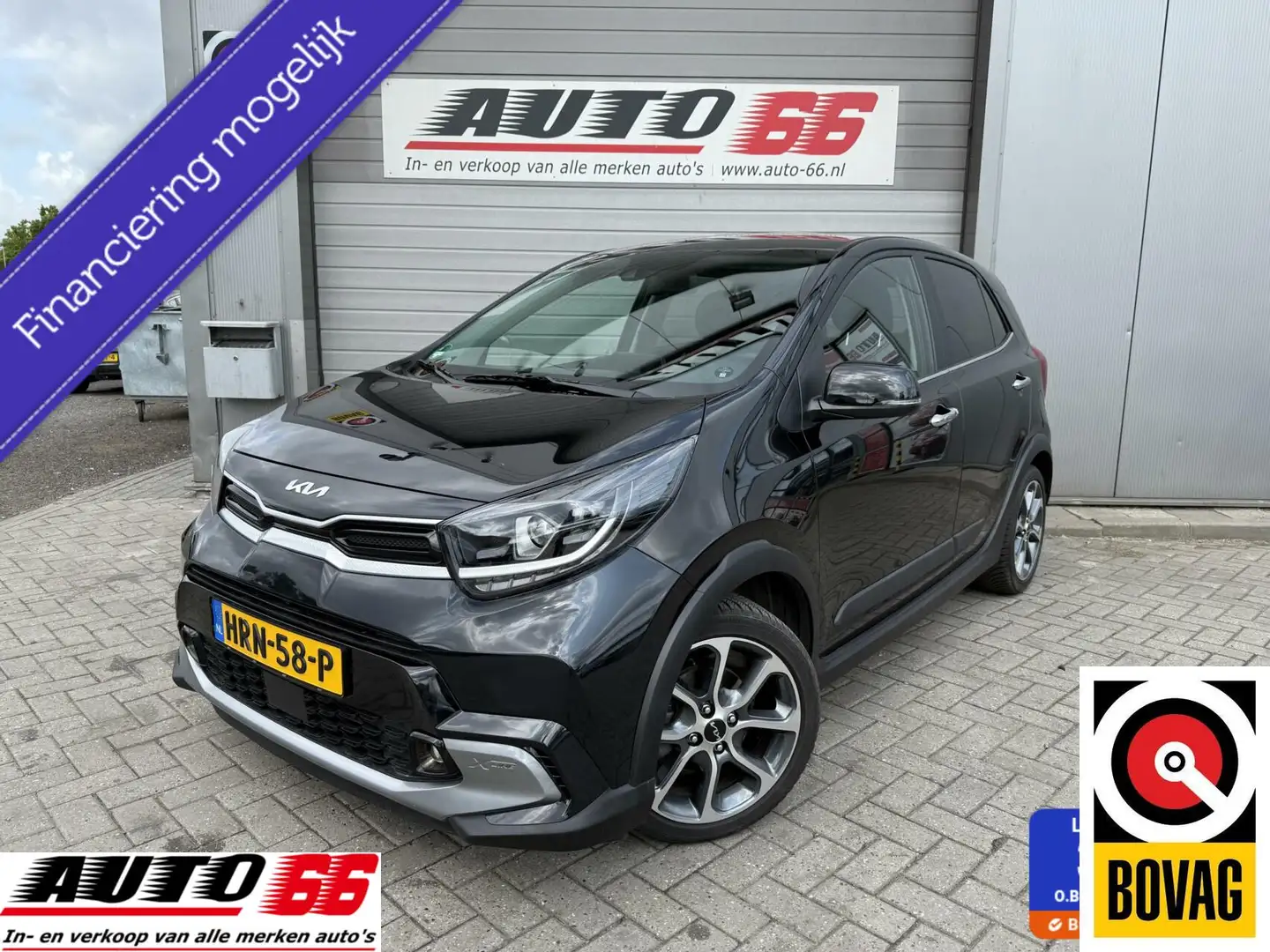 Kia Picanto 1.0 T-GDi X-Line 5p Zwart - 1