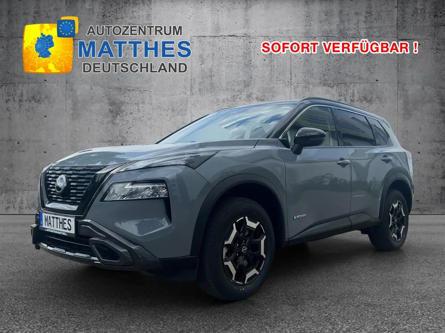 Nissan X-Trail N-Trek E-Power E-4orce SOFORT! Navi 360° Winter... Šedá - 1