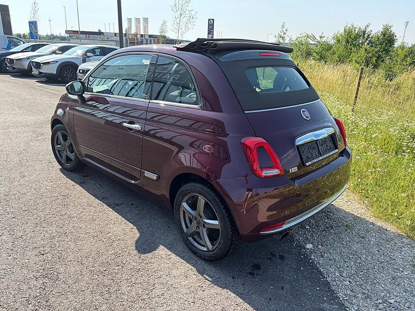 Fiat 500C 0,9 TwinAir 85 Star / KLIMA / NAVI / SITZHEIZUNG Violett - 2