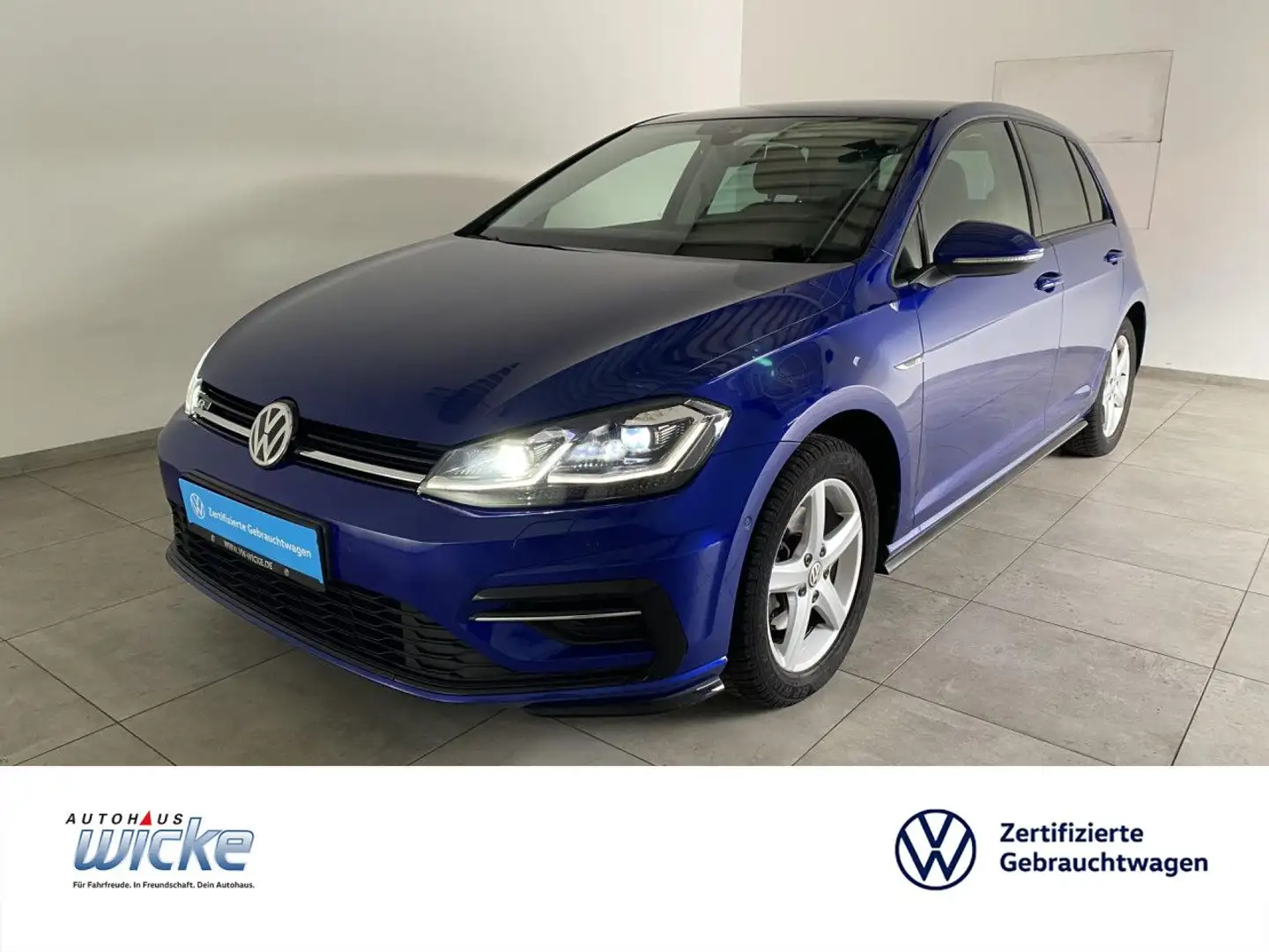 Volkswagen Golf VII 2.0 TDI DSG Highline NAVI KLIMA REAR VIEW Blau - 1