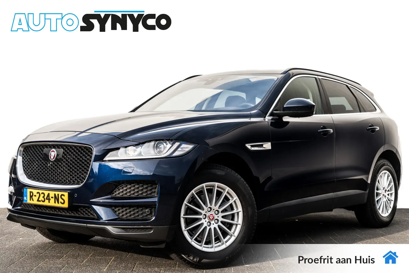 Jaguar F-Pace 2.0t 250 PK AWD Automaat | Head-Up | Trekhaak | Ad Blau - 1