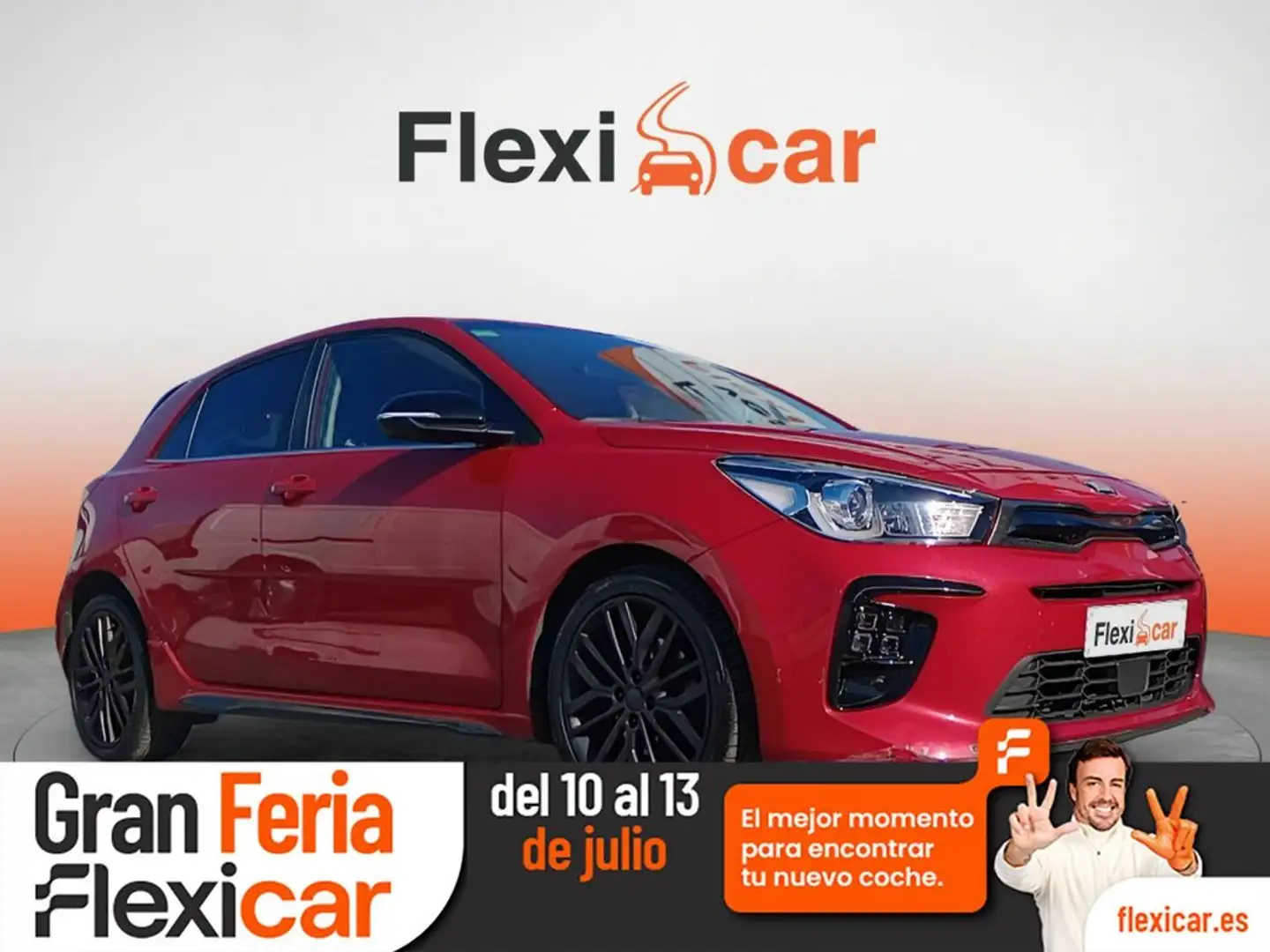 Kia Rio 1.0 T-GDi 74kW (100CV) GT Line Rojo - 1
