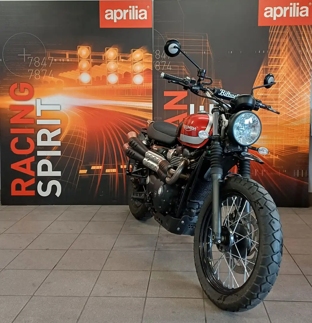 Triumph Scrambler Rouge - 1