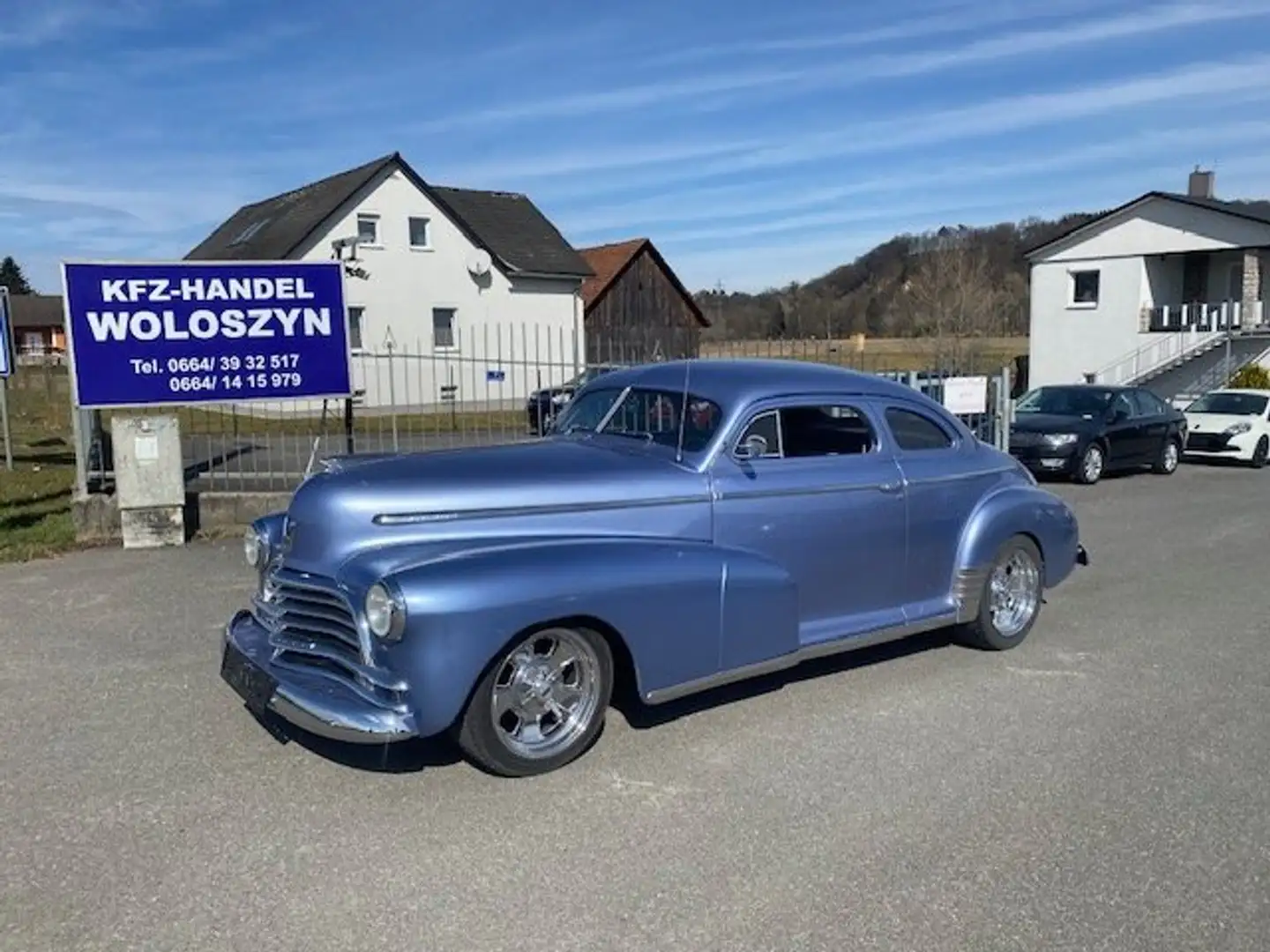 Chevrolet 46COUPE HODROD V8 KLIMA SERVO TYPISIERT Синій - 1