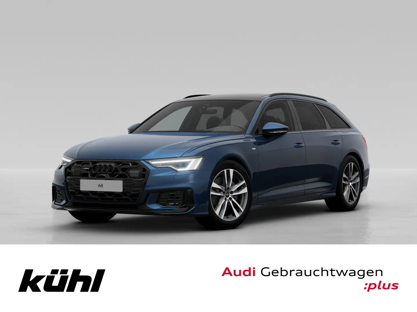 Audi A6 50 TDI Q S line LED ACC Kamera Navi AHK Blau - 1