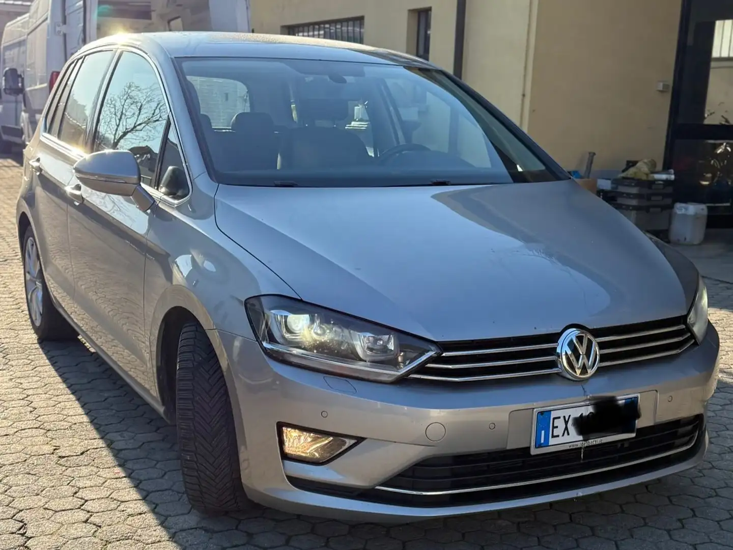 Volkswagen Golf Sportsvan Golf VII 2013 Sportsvan2.0 tdi Highline 150cv Argento - 2