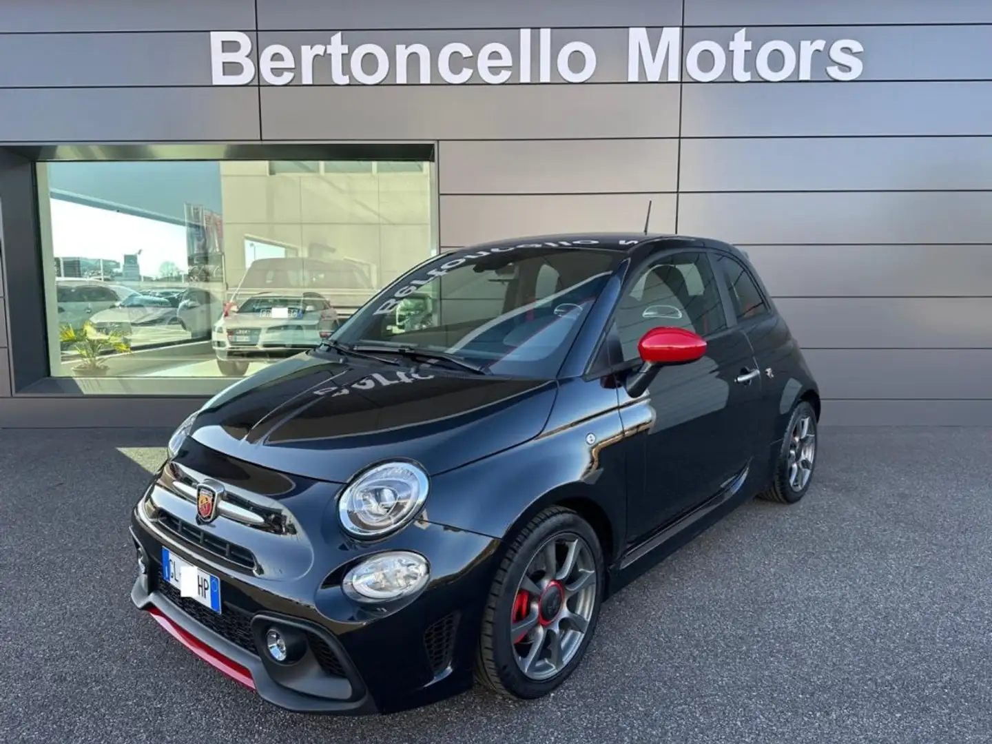 Abarth 595 1.4 Turbo T-Jet 165CV RED PACK-CARPLAY-SENSORI Nero - 1
