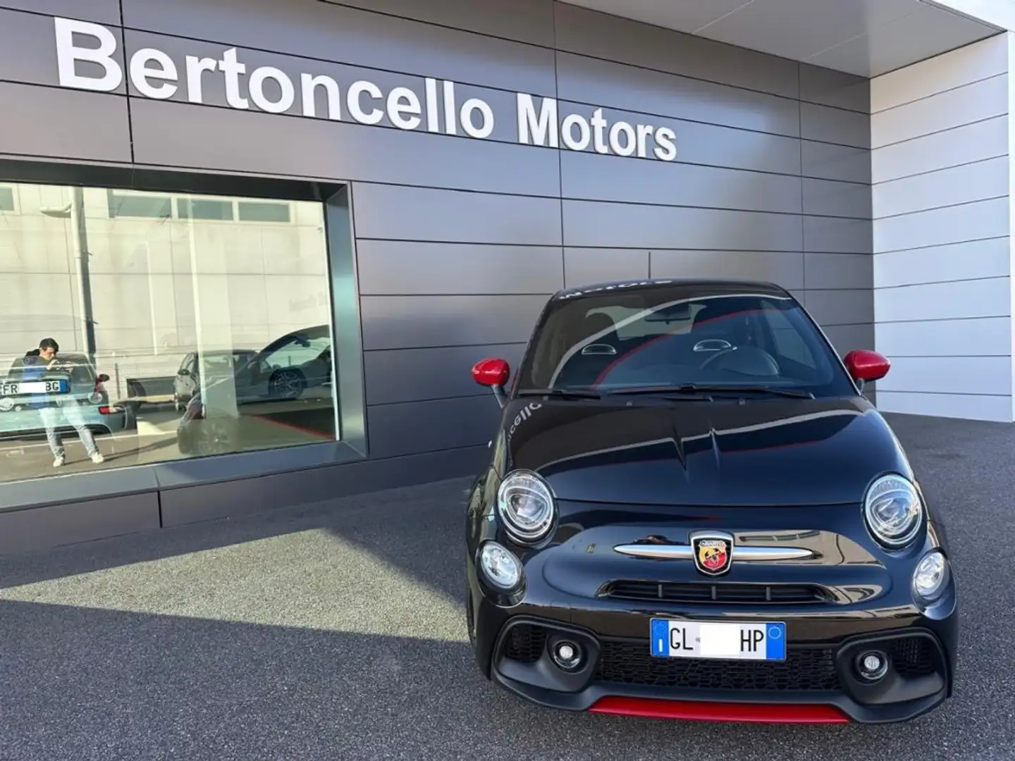 Abarth 595 1.4 Turbo T-Jet 165CV RED PACK-CARPLAY-SENSORI Nero - 2