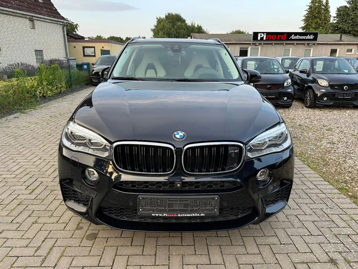 BMW X5 M SPORT-LED-NAVI-HEAD UP-S.DACH-SPUR-LEDER Blau - 2