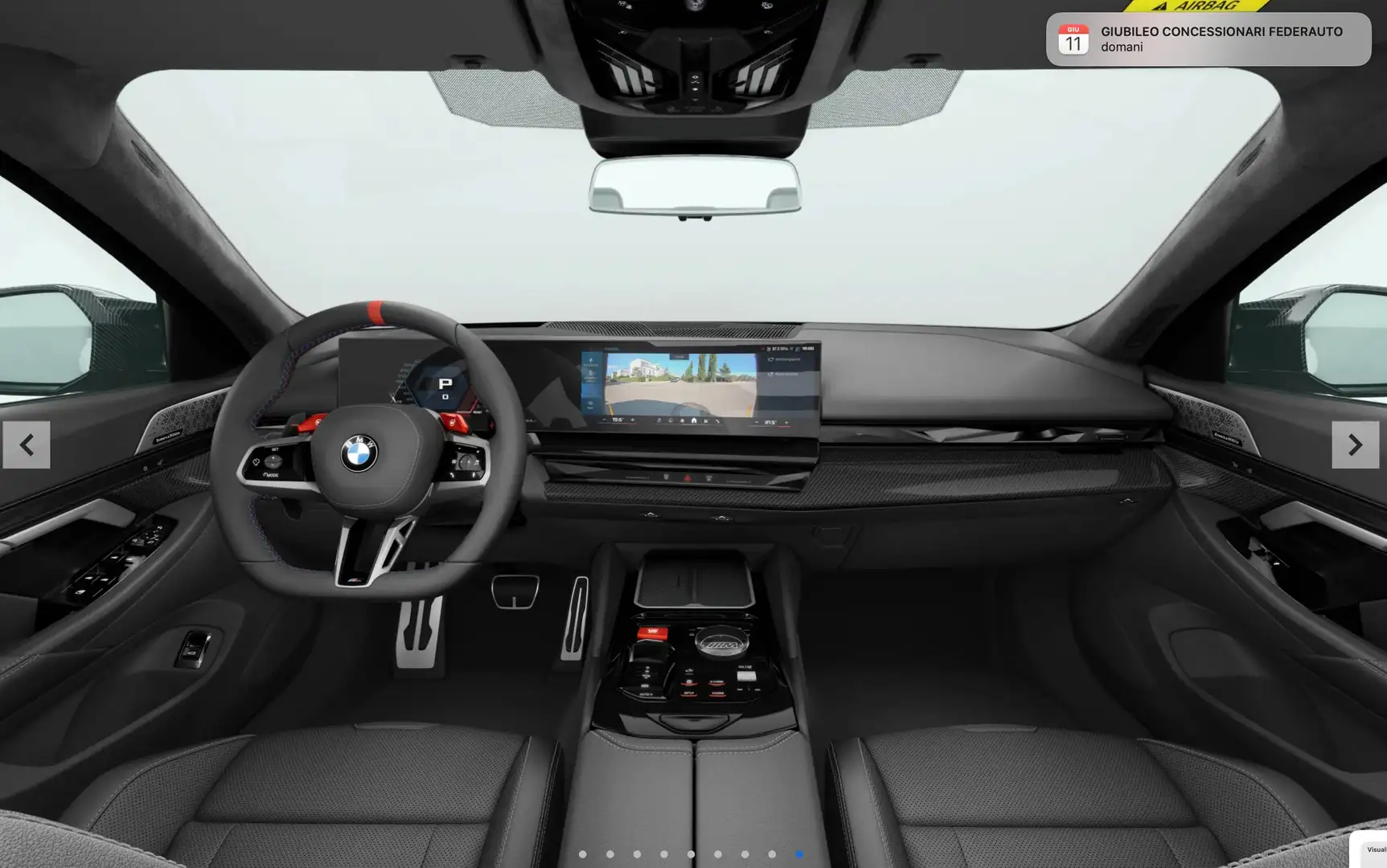 BMW M5 4.4 727cv auto Grigio - 2
