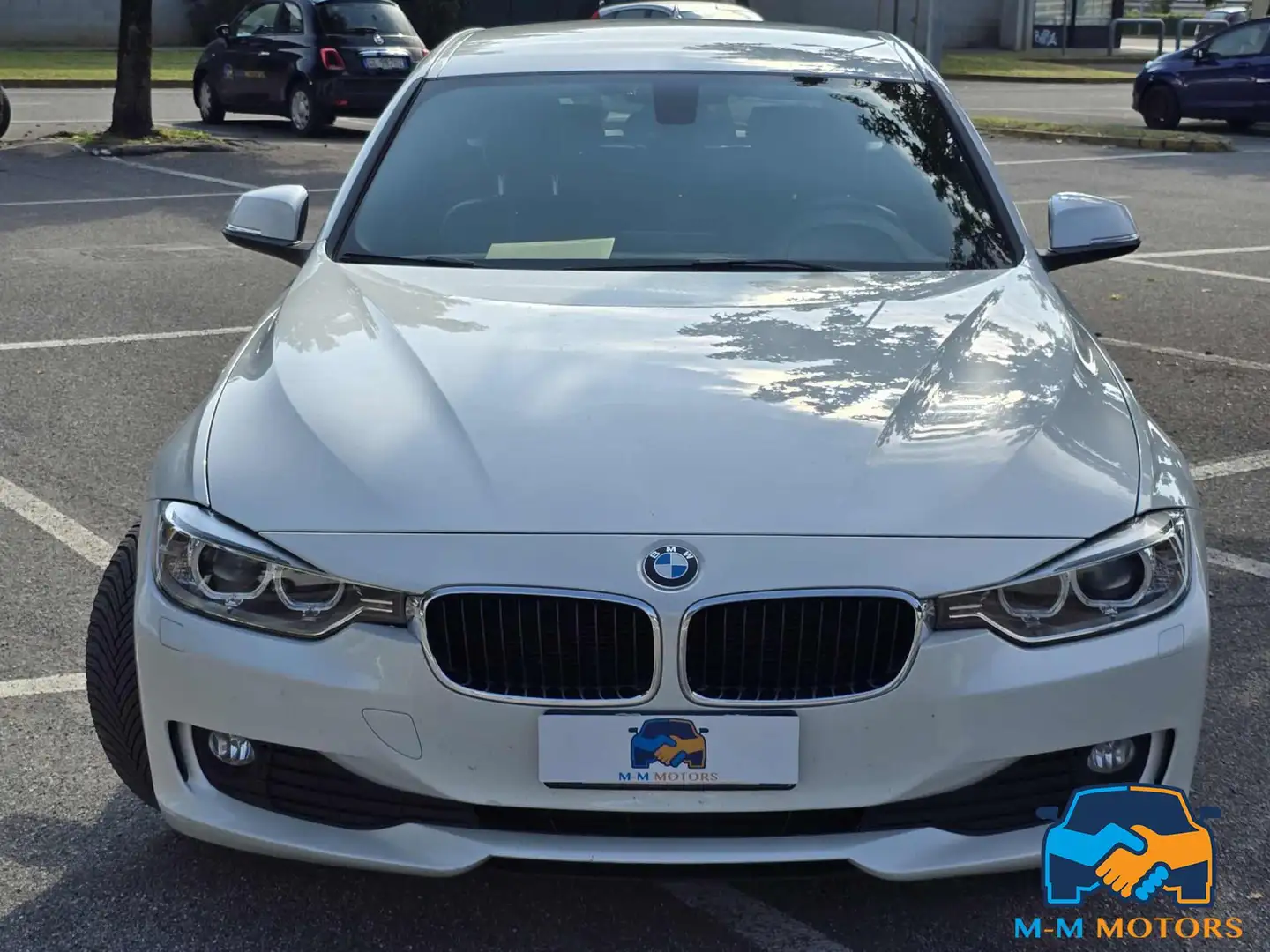 BMW 320 d Touring Blanc - 2