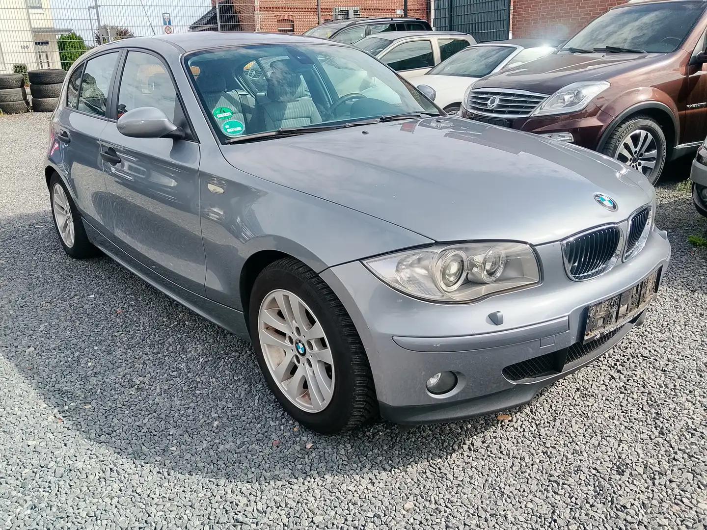 BMW 118 i / Automatik / Teilleder / Klima Blau - 1