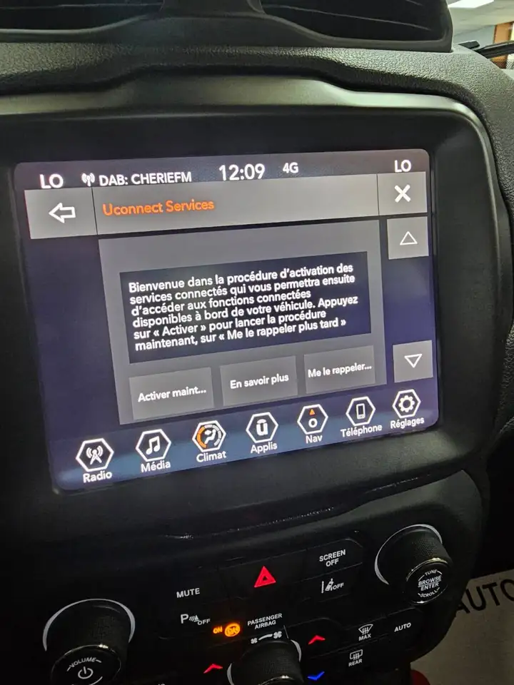 Jeep Renegade 1.6 MJD Régulateur et Adaptateur de vitesses Caméra Gps Bluetooth UConnect, миниатюра 15