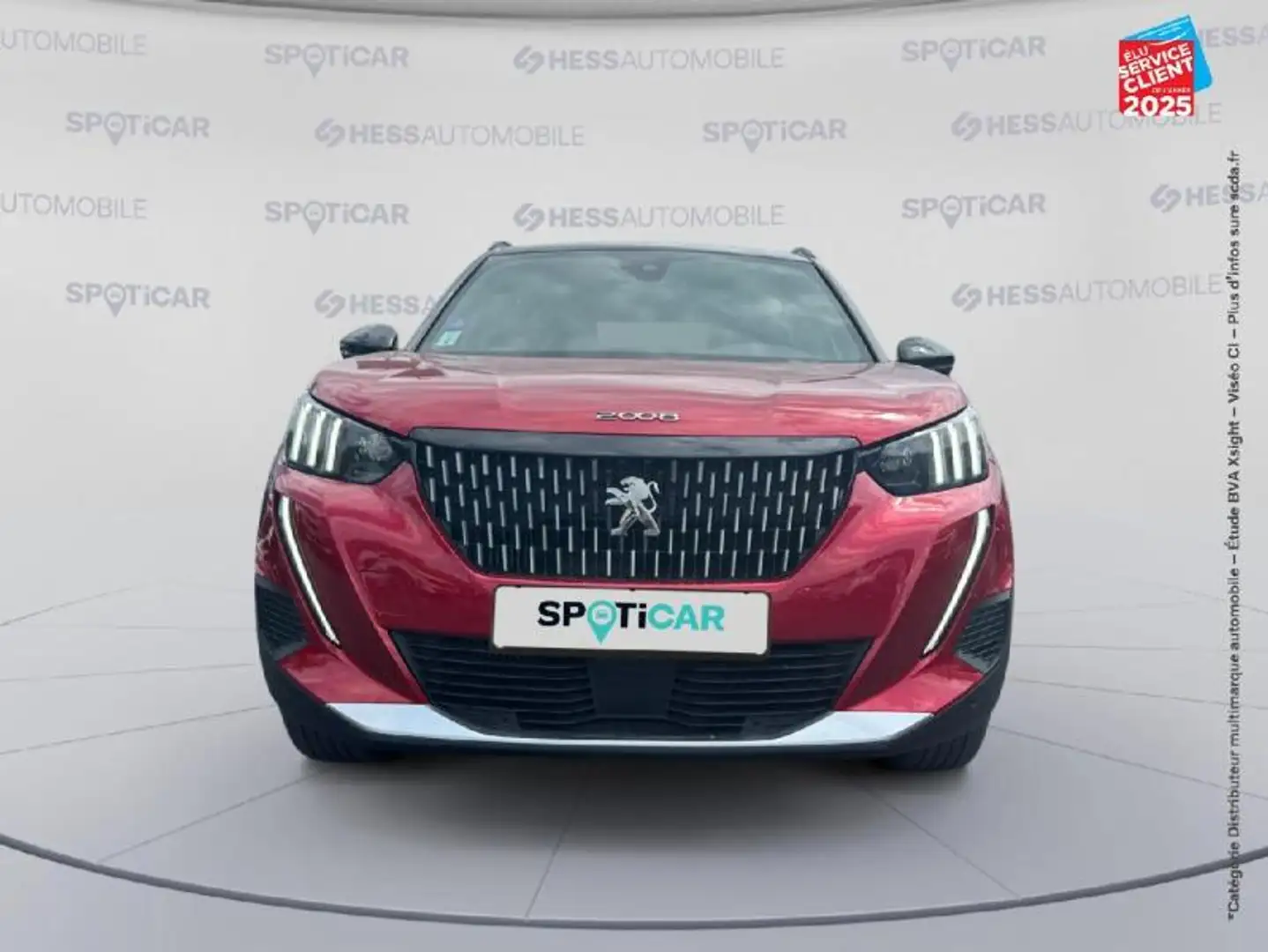 Peugeot 2008 1.2 PureTech 130ch S\u0026S GT EAT8 Rouge - 2