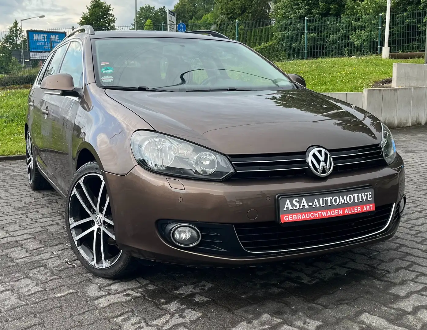 Volkswagen Golf Variant Highline 1.Hand Top 18Zoll Alcantara Brun - 1